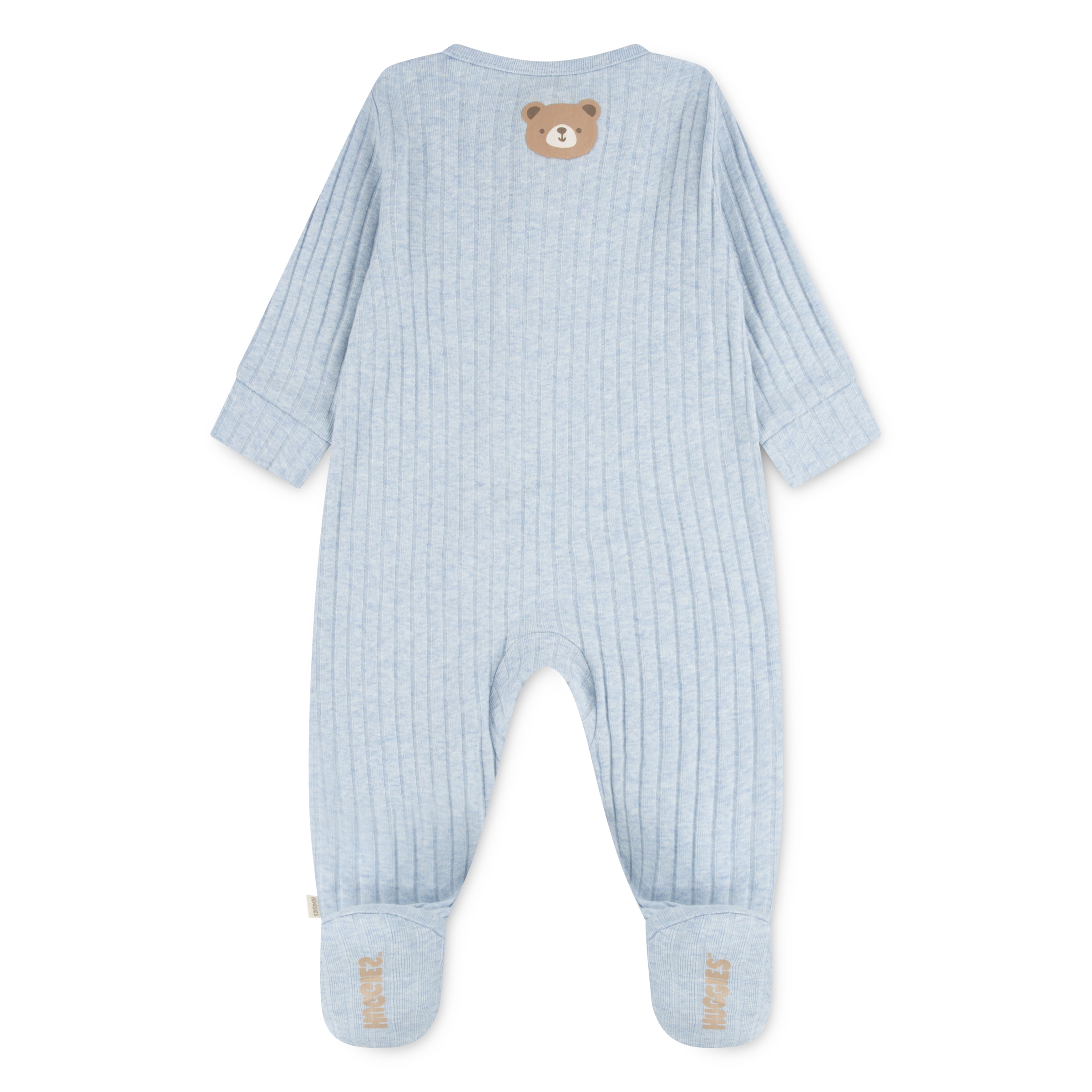 HUGGIES babywear Strampler »HUGB FOOTED COVERALL«, mit Bärchenprint