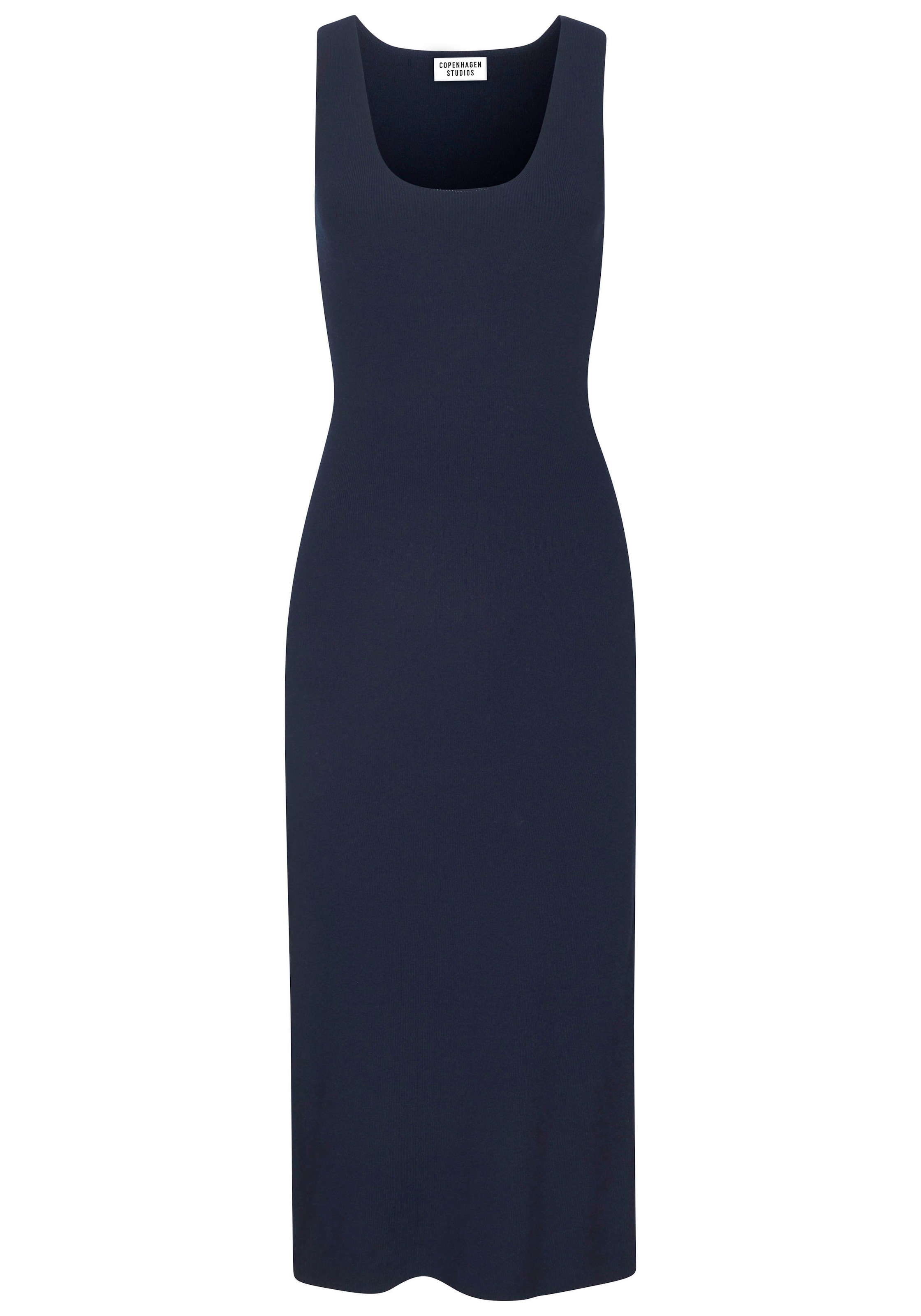 Copenhagen Studios Strickkleid, aus hochwertigem Rippstrick