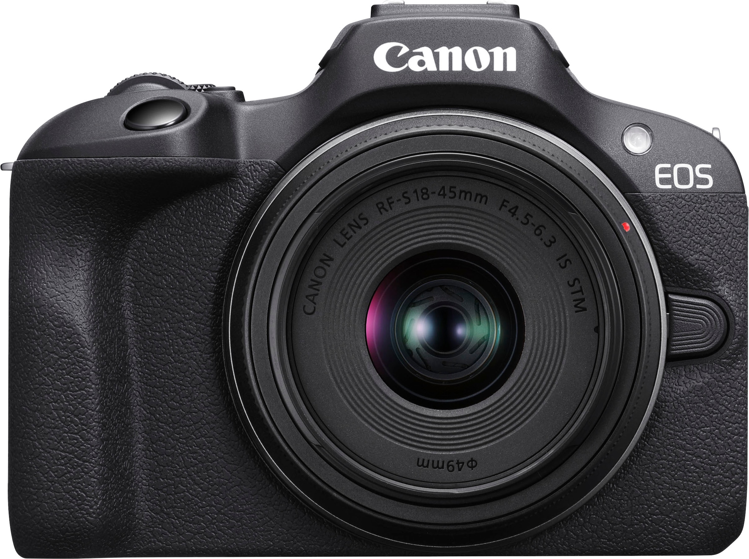 Canon Systemkamera »EOS R100 + RF-S 18-45mm F4.5-6.3 IS STM Kit«, RF-S 18-45mm F4.5-6.3 IS STM, 24,1 MP, Bluetooth-WLAN