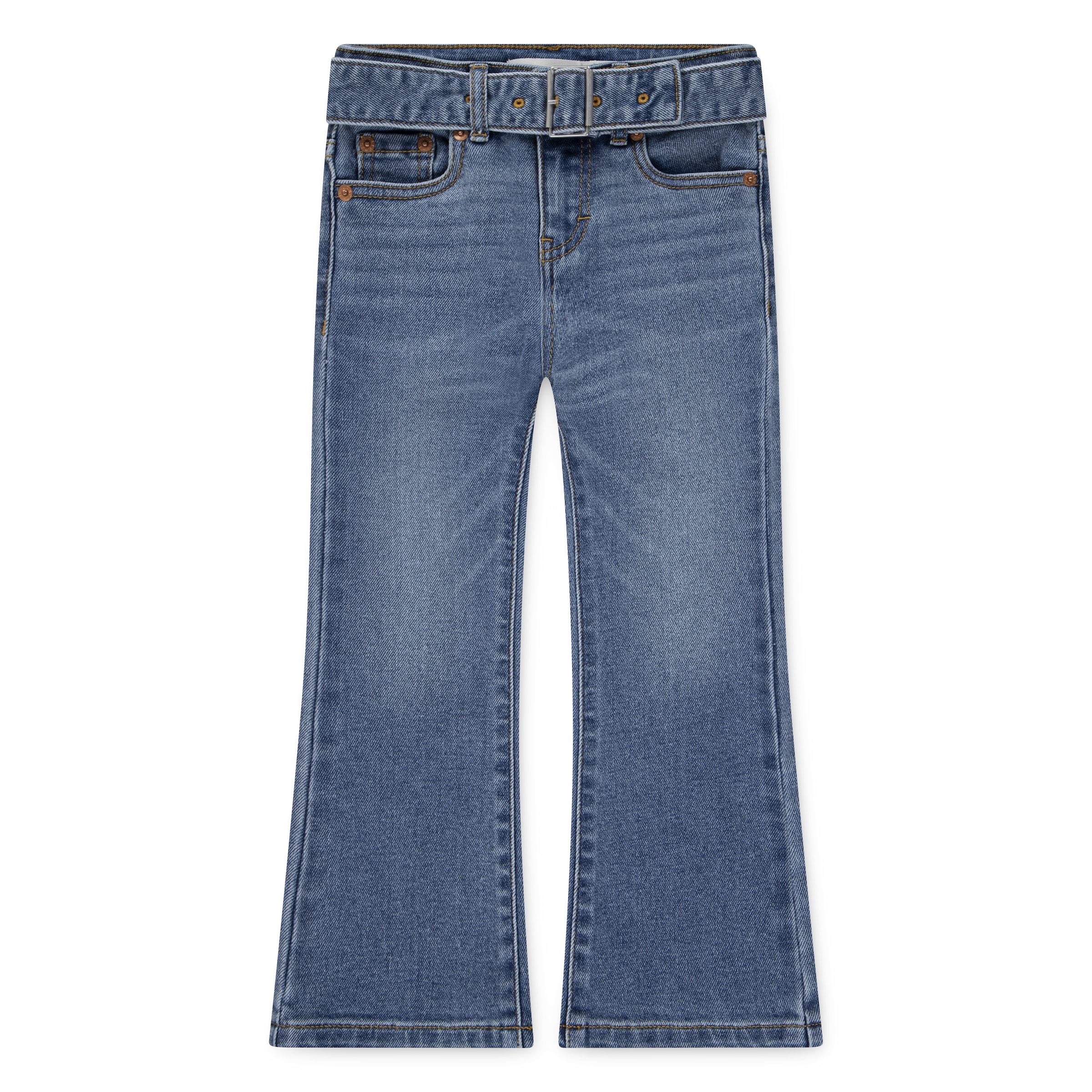 Levi's® Kids Bootcut-Jeans »LVG REGULAR RISE FLARE« mit integriertem Denim-Gürtel