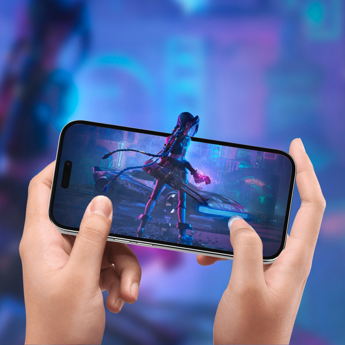4smarts Displayschutzglas »Second Glass mit Montagerahmen«, für Apple iPhone 16 Pro, (1 St.), Displayschutzfolie, Schutzfolie, Bildschirmschutz, kratz- & stossfest