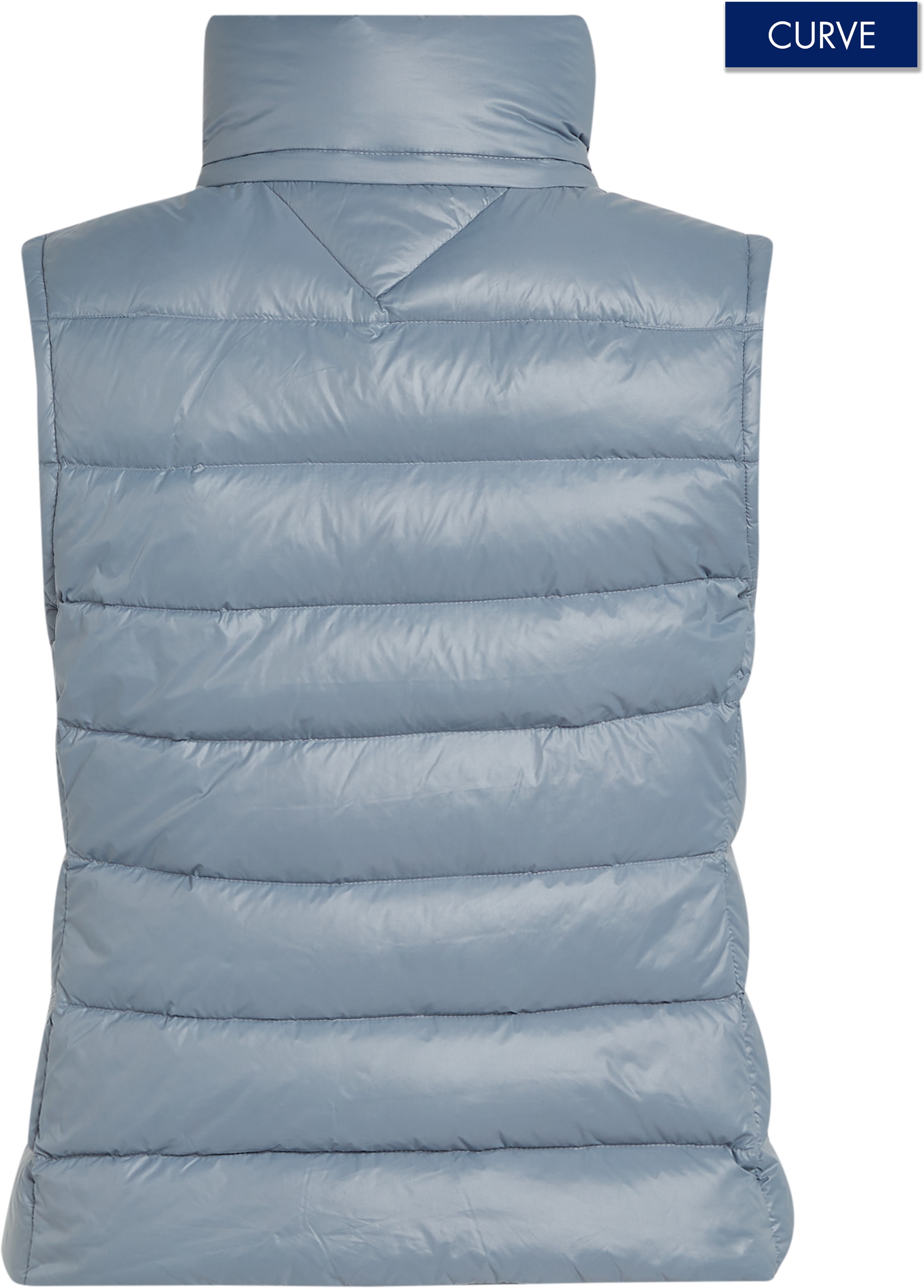 Tommy Hilfiger Curve Steppweste »CRV LW DOWN FEMININE GLOSS VEST«, in Grossen Grössen, mit leichtem Glanz, leichte Wattierung