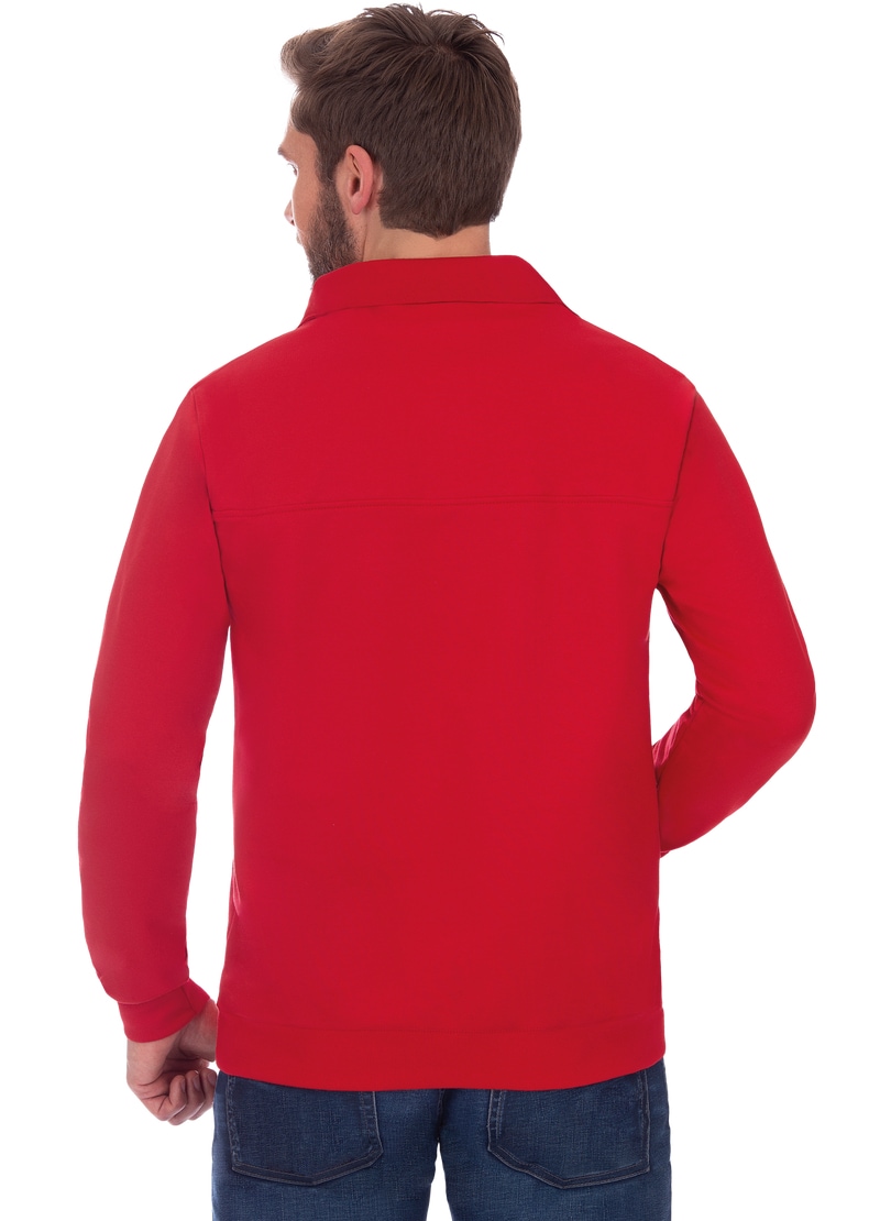 Trigema Sweatshirt »TRIGEMA Sweatshirt mit Reissverschluss«