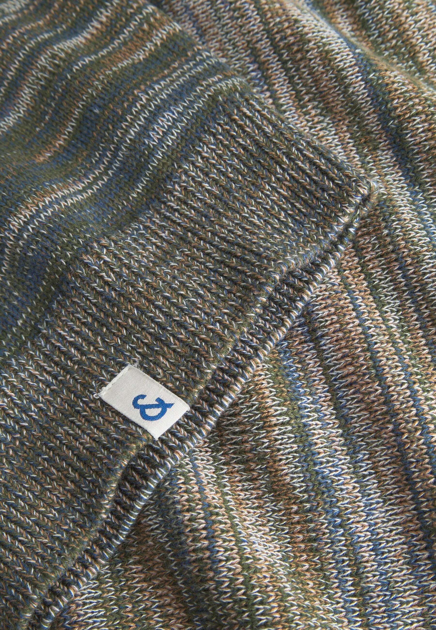 colours & sons Strickpullover »colours & sons Pullover Roundneck Mouliné«