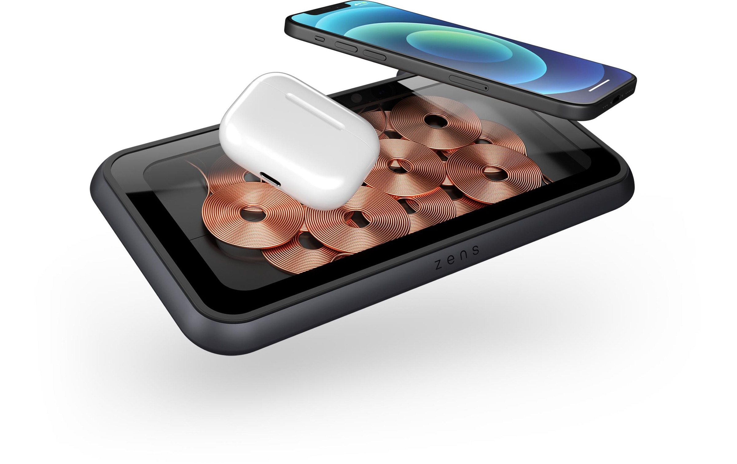 Zens Wireless Charger »Charger Liberty Glass«