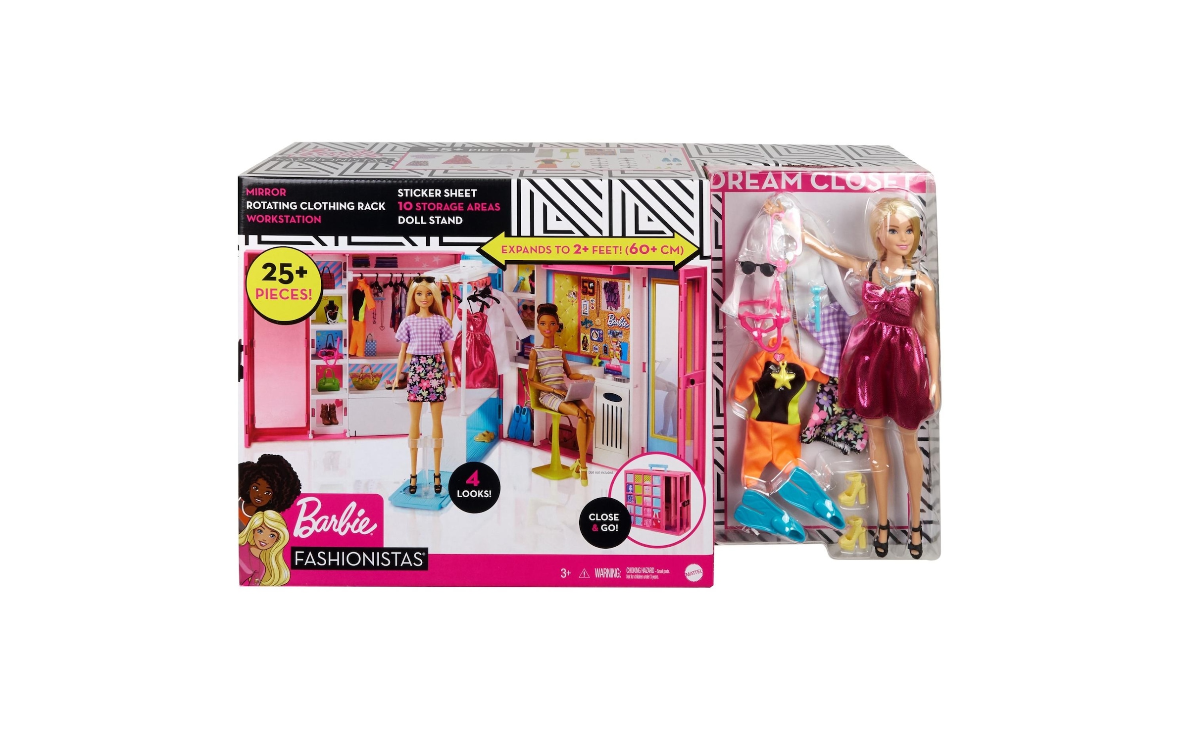 Barbie Spielwelt »Spielset Traum Kleiderschrank«