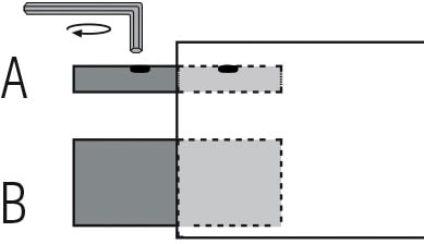 SCHÖNER WOHNEN-Kollektion Schienenverbinder, (1 St.), Serie Alu-Vorhangschienen Set Emilia