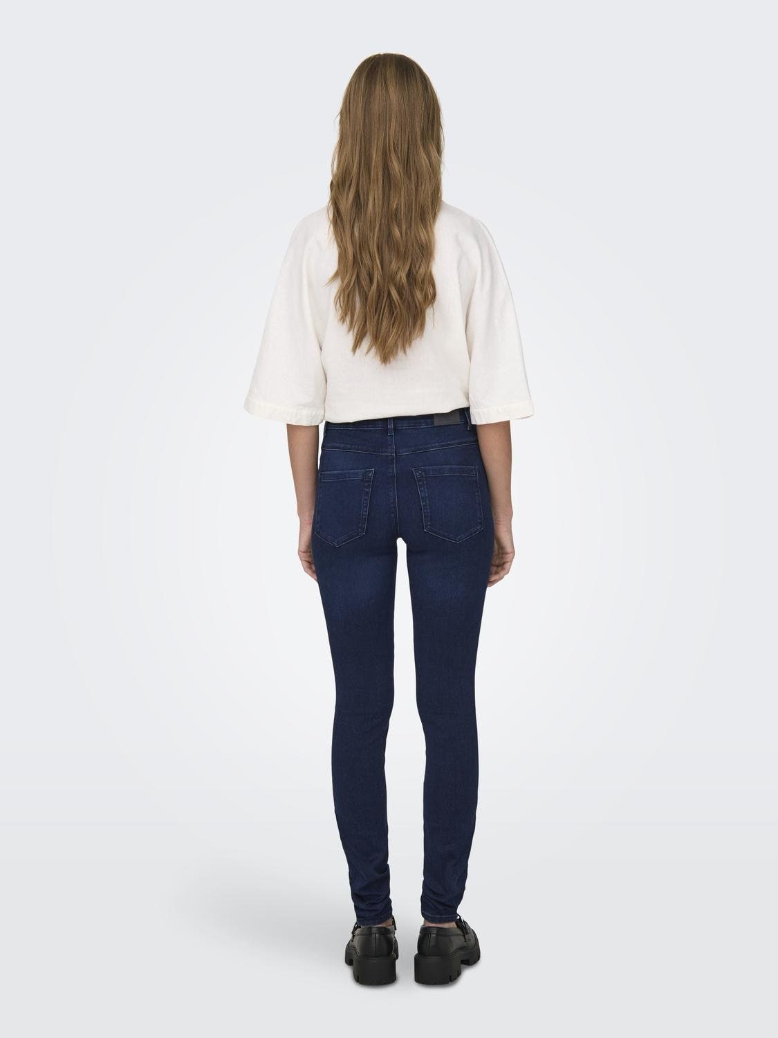 ONLY High-waist-Jeans »ONLROYAL HW SK ZIP POC DNM PIM«