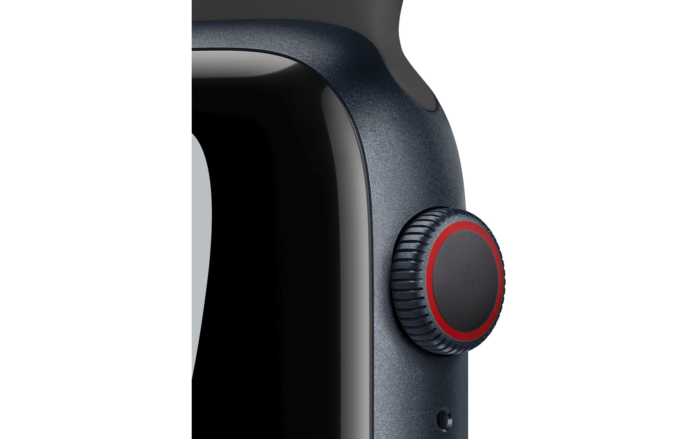 Apple Smartwatch »Serie 7, GPS, 45 mm Aluminiumgehäuse mit Nike-Sportarmband«, Watch OS, MKL53FD/A)
