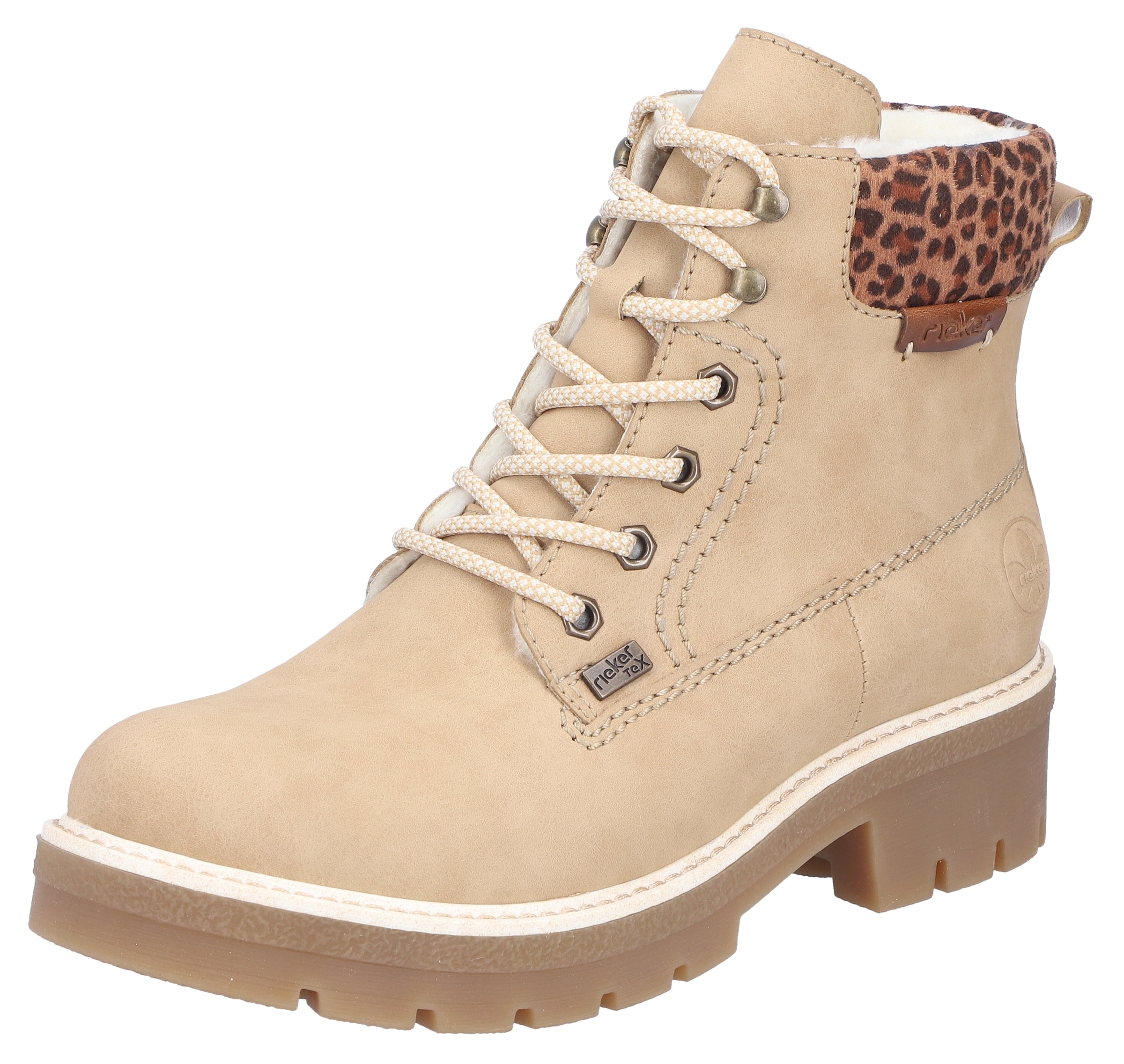 Rieker Winterstiefelette Winterboots, Schnürboots mit wasserabweisender riekerTEX-Membran