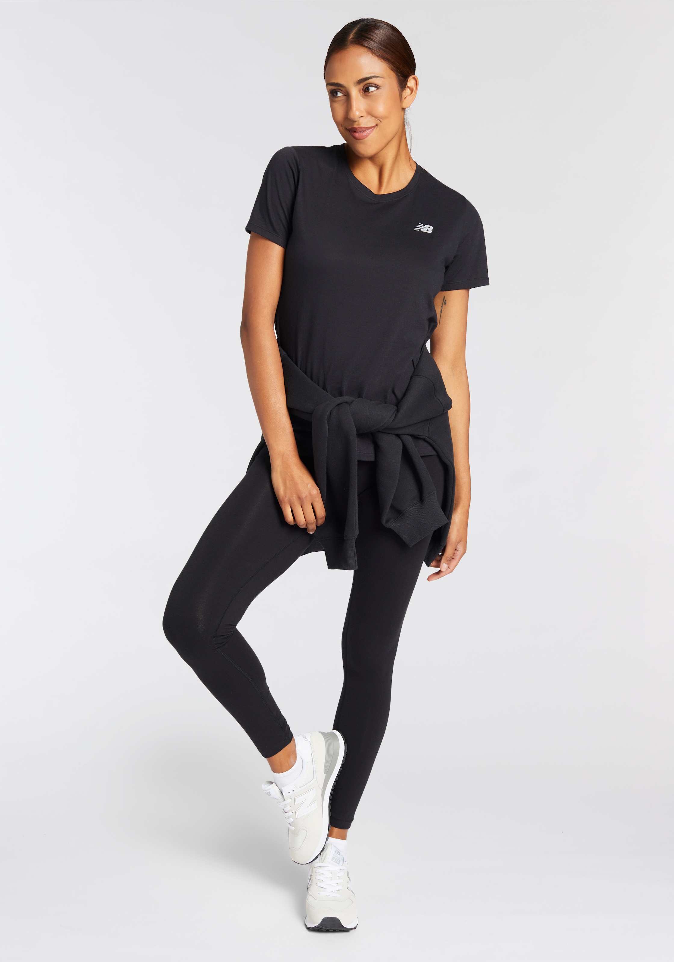 New Balance Laufshirt, mit Label