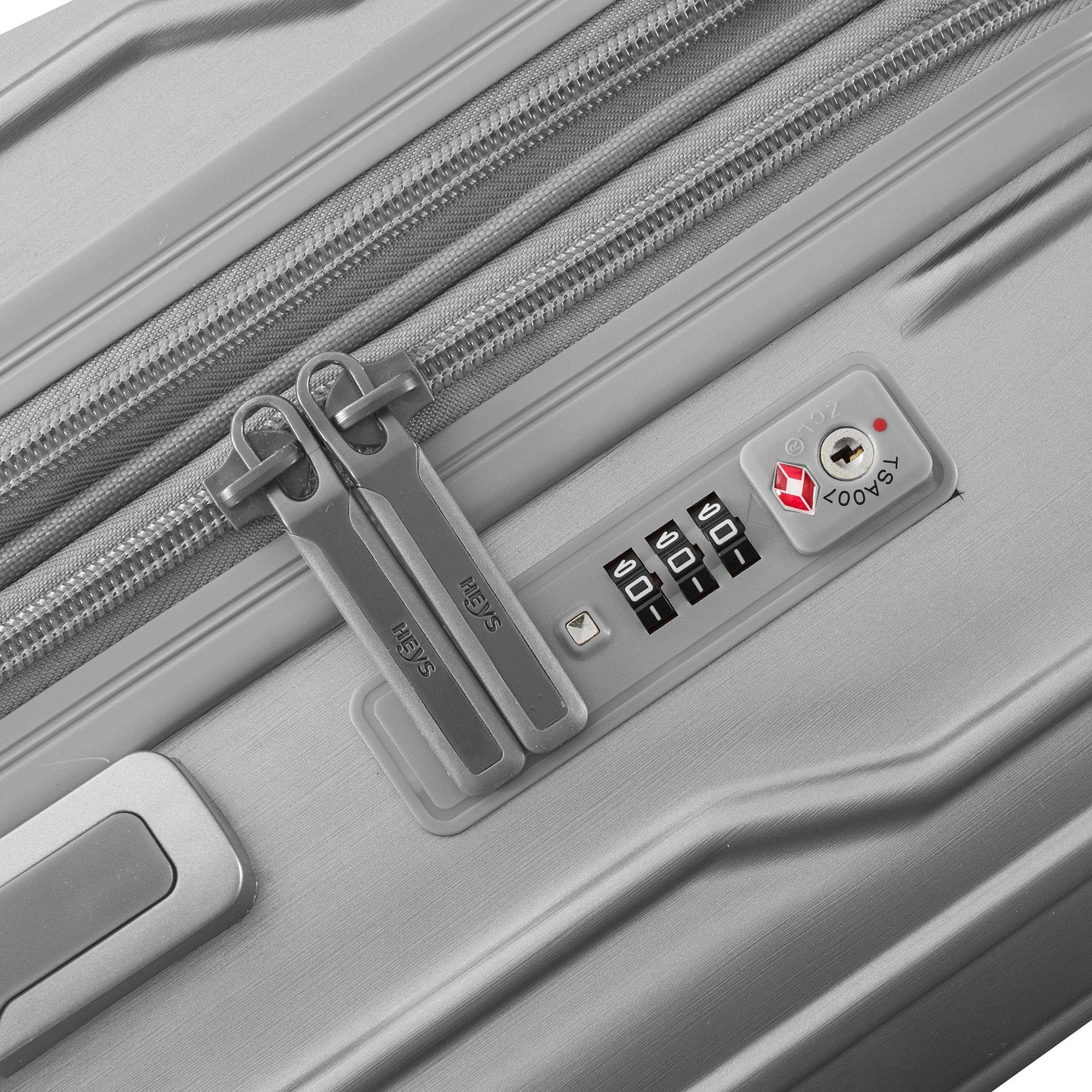 Heys Hartschalen-Trolley »Xtrak, in verschiedenen Farben und Grössen«, 4 Rollen, Heys x Joachim Llambi Handgepäck-Koffer TSA Schloss Volumenerweiterung