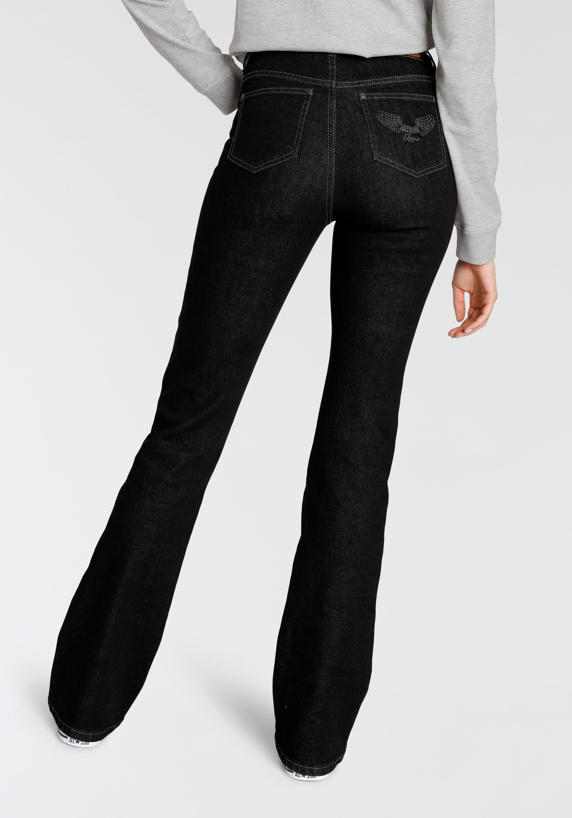 Arizona Bootcut-Jeans Waist Jelmoli-Versand Schweiz online bei »Comfort-Fit«, High kaufen