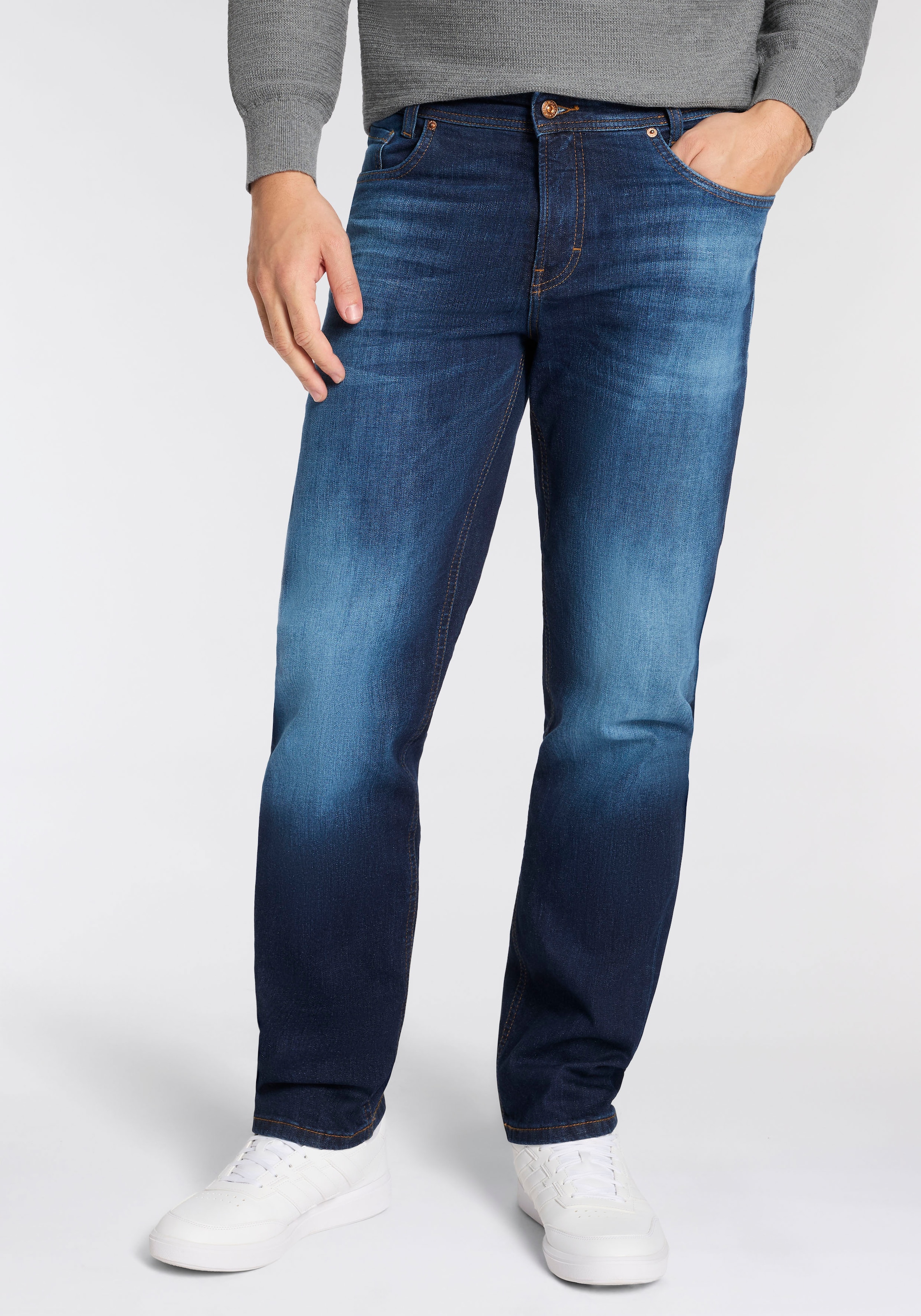 MAC Regular-fit-Jeans "Rick" im Five-Pocket Style