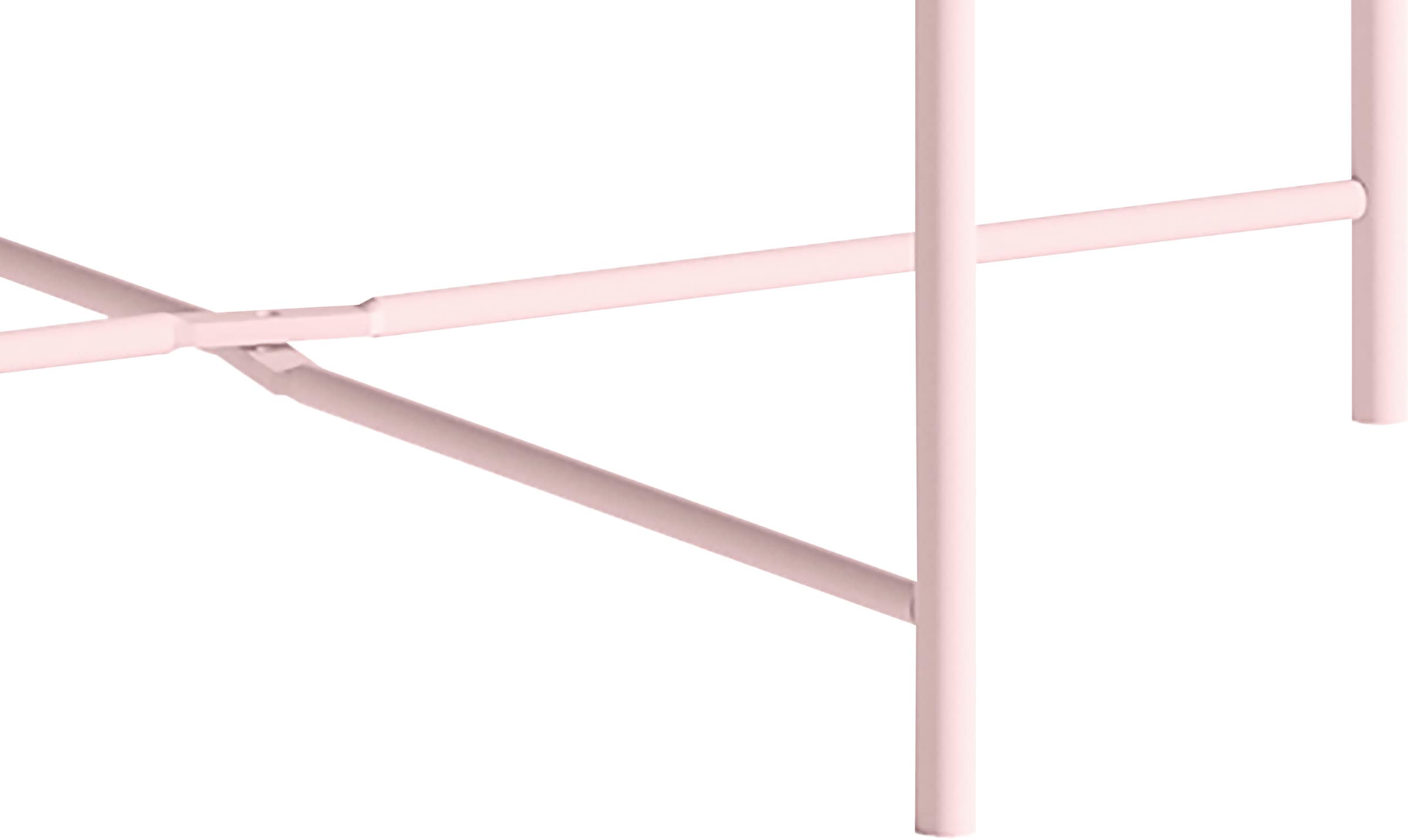 Homexperts Beistelltisch »Smart«, Tablett-Tisch aus Metall, 47 cm Durchmesser