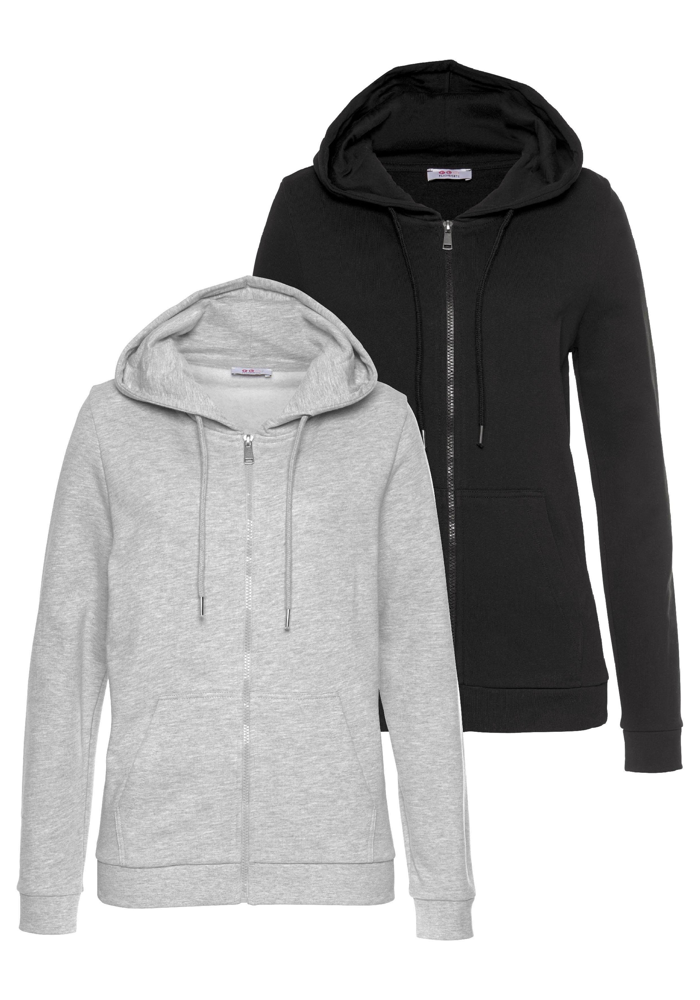 Flashlights Kapuzensweatjacke, (Packung, 2 tlg.), mit Kängurutasche kaufen