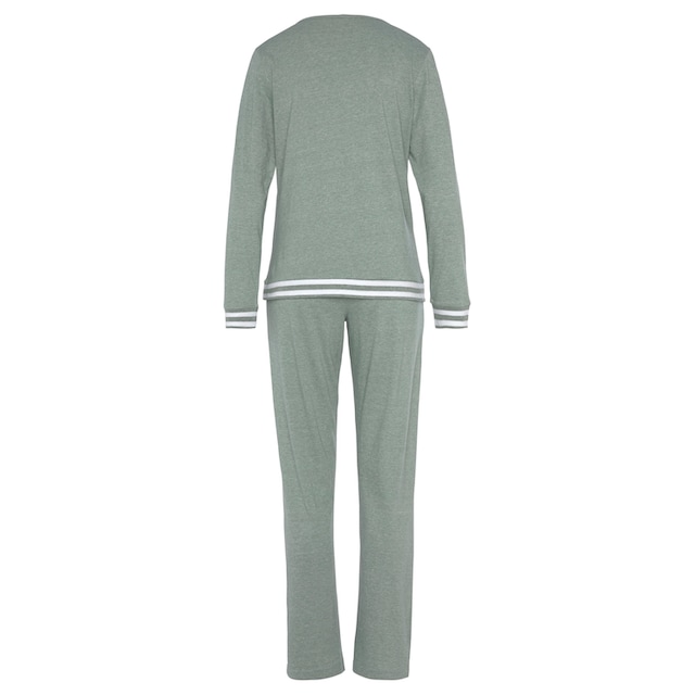 Vivance Dreams Pyjama, (2 tlg.), mit Streifen-Details online bestellen bei  Jelmoli-Versand Schweiz