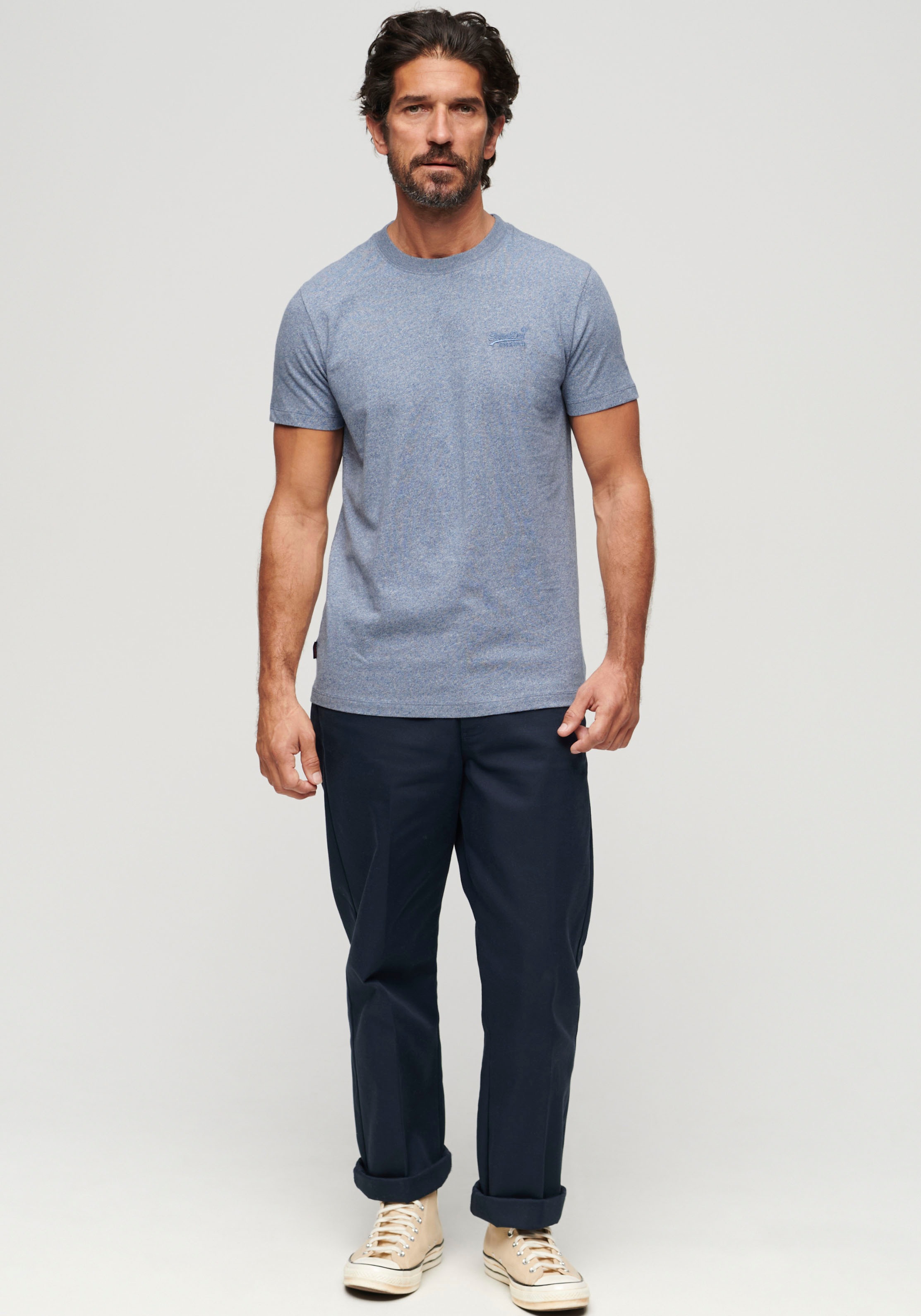 Superdry Rundhalsshirt »ESSENTIAL LOGO EMB TEE«