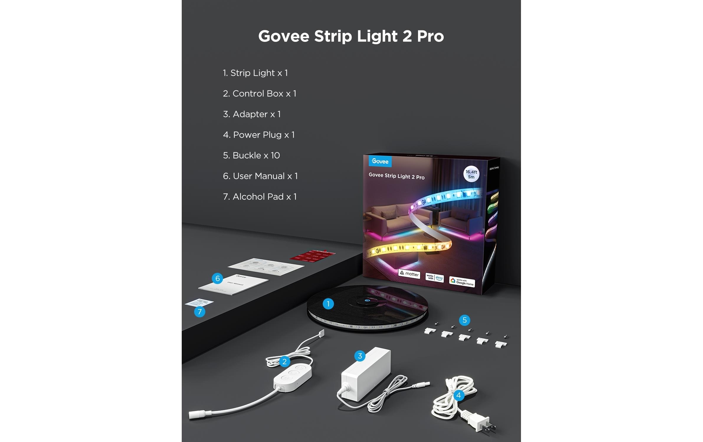 Govee LED-Streifen »2 Pro Erweiterung«