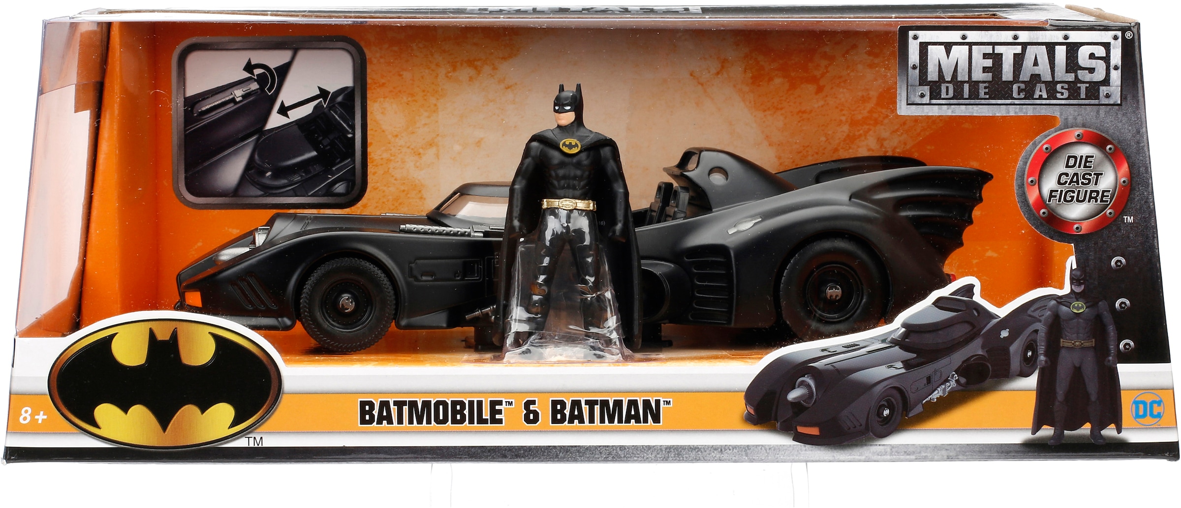 JADA Spielzeug-Auto »Batman 1989 Batmobil«