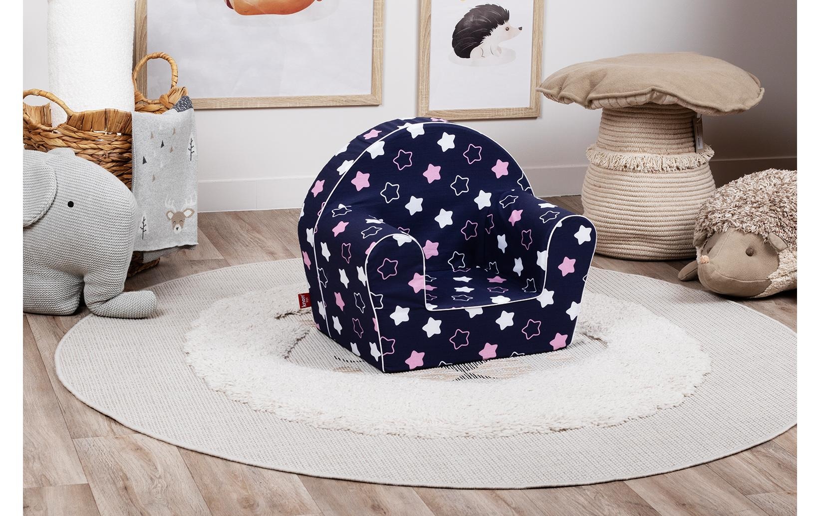 Knorrtoys® Kindersessel »«Star blue pink»«