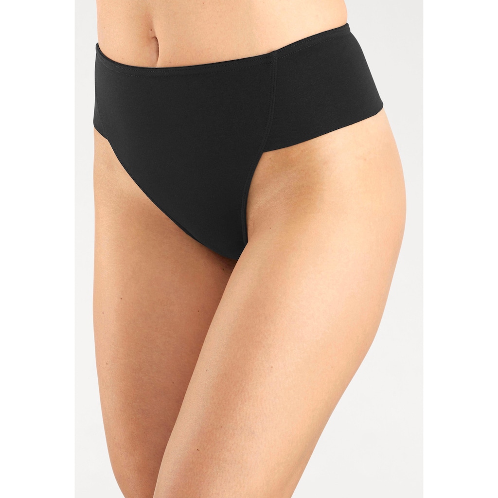 petite fleur Formstring, (Packung, 3 St.), Bodyforming Slip aus elastischer Baumwolle