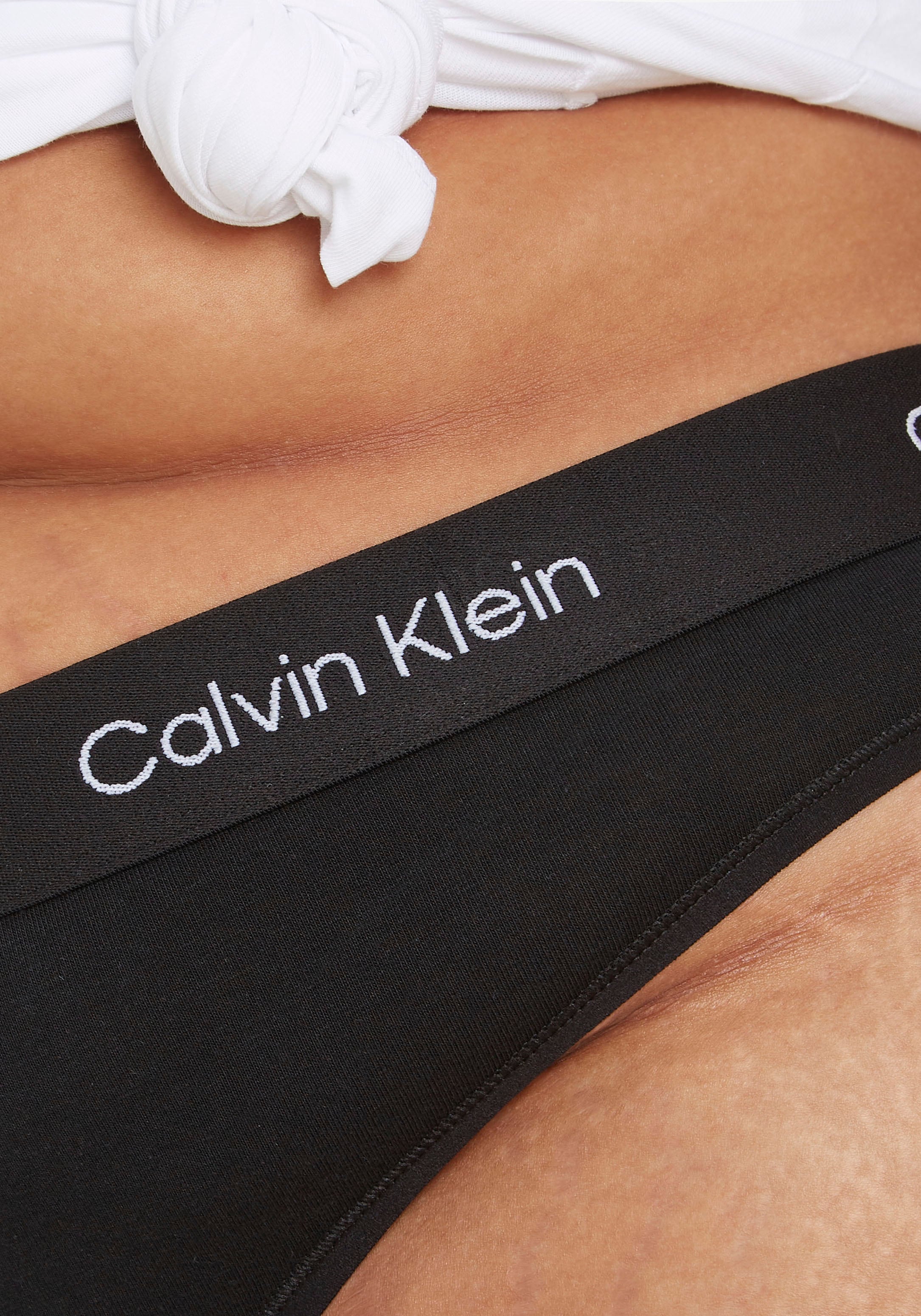 ❤ Calvin Klein T-String »MODERN THONG (FF)«, in Plus Size Grössen bestellen  im Jelmoli-Online Shop