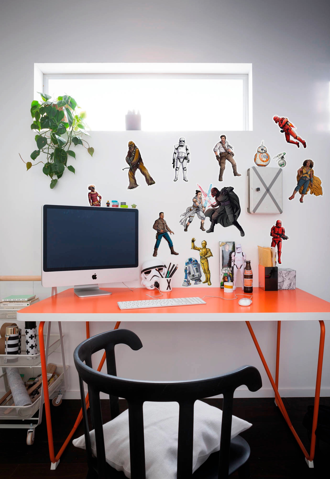 Komar Wandtattoo »Star Wars Heroes Villains - Grösse 50 x 70 cm«, (12 St.), selbstklebend, Wandsticker, Kinderzimmer
