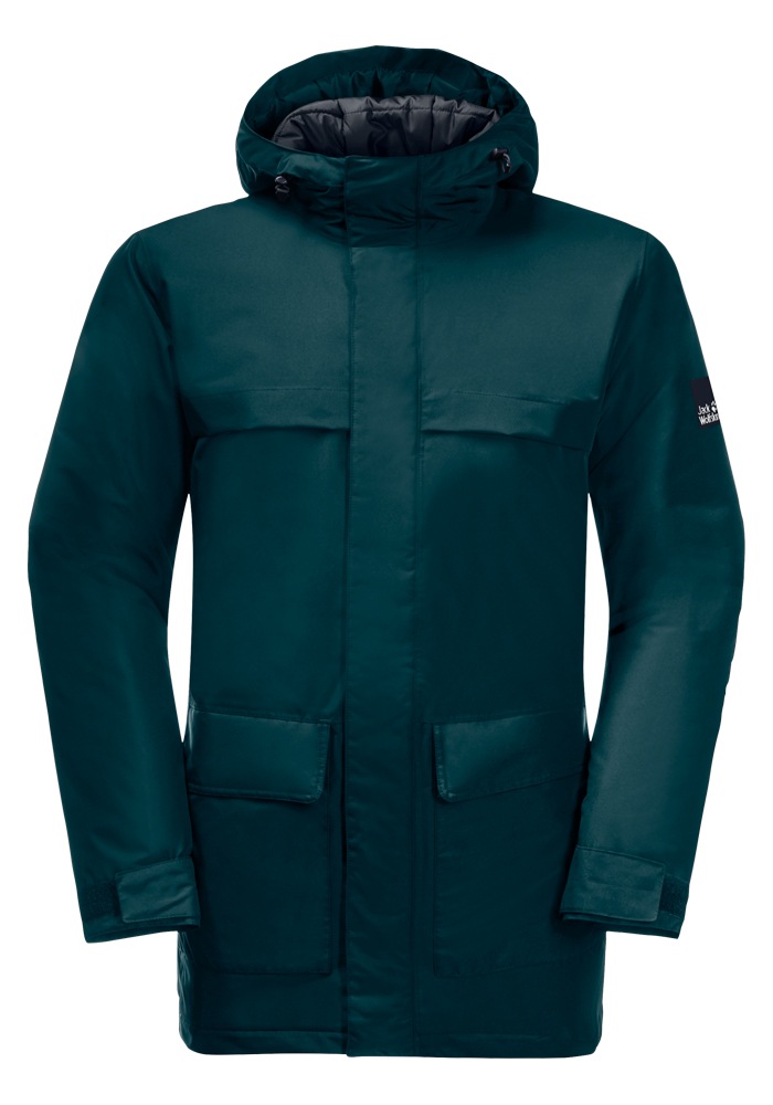 Jack Wolfskin Funktionsparka »WINTERLAGER PARKA M« mit Kapuze