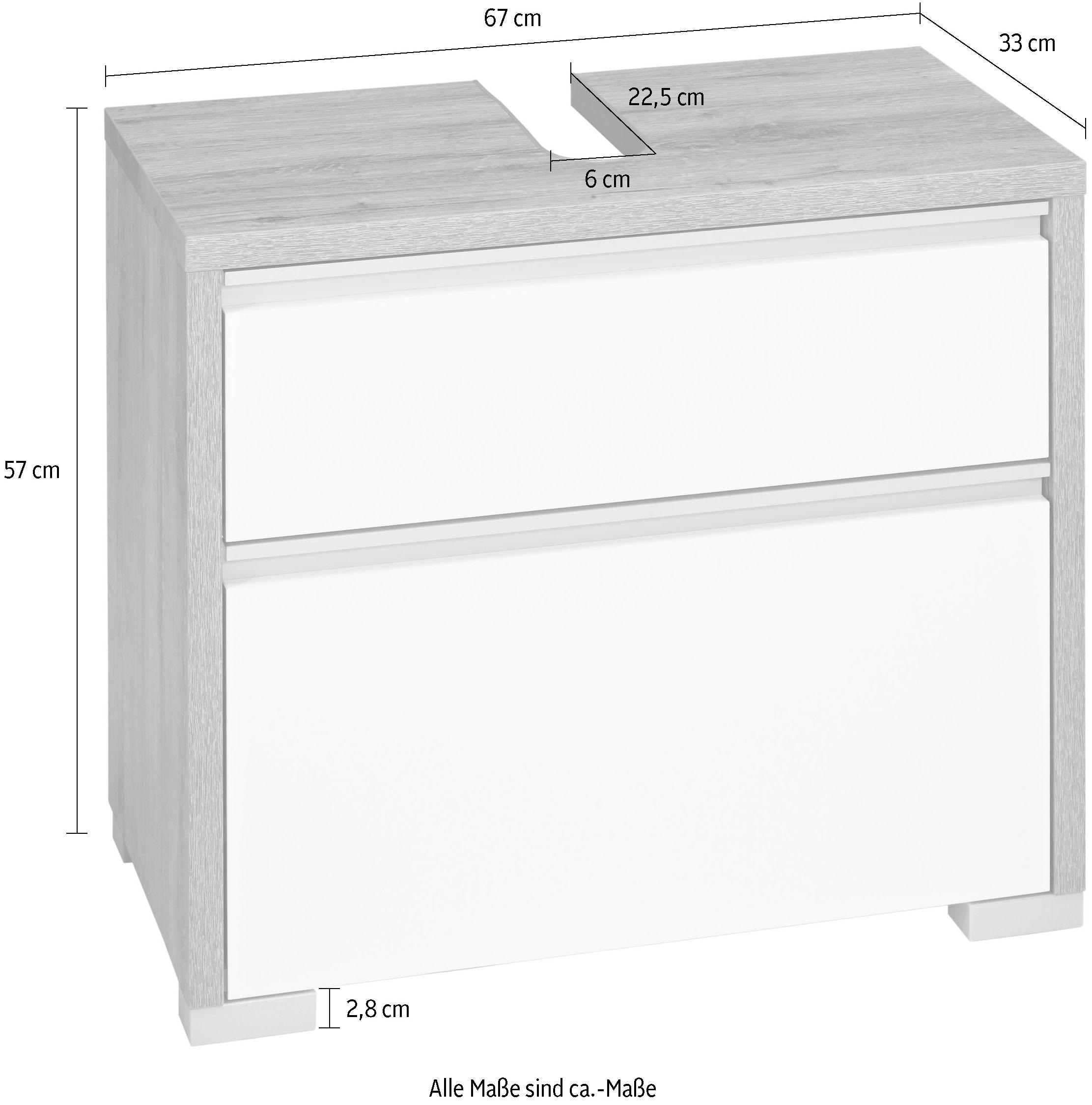 Schildmeyer Waschbeckenunterschrank »Bello«, Breite 67 cm online kaufen |  Jelmoli-Versand