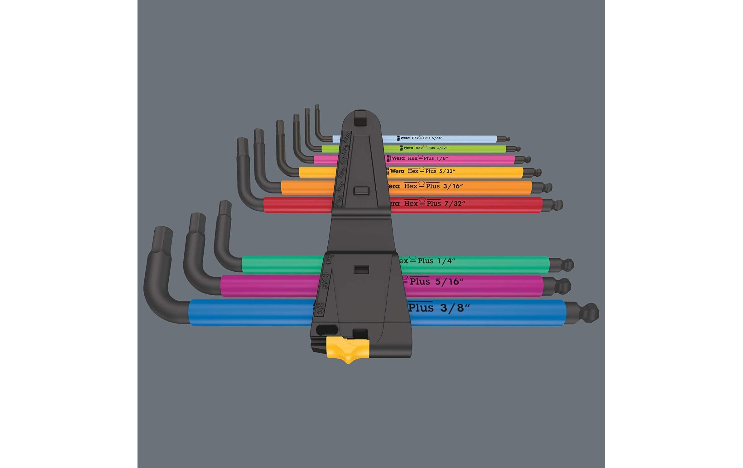Wera Winkelschlüssel »950/9 Hex«, (9 St.)