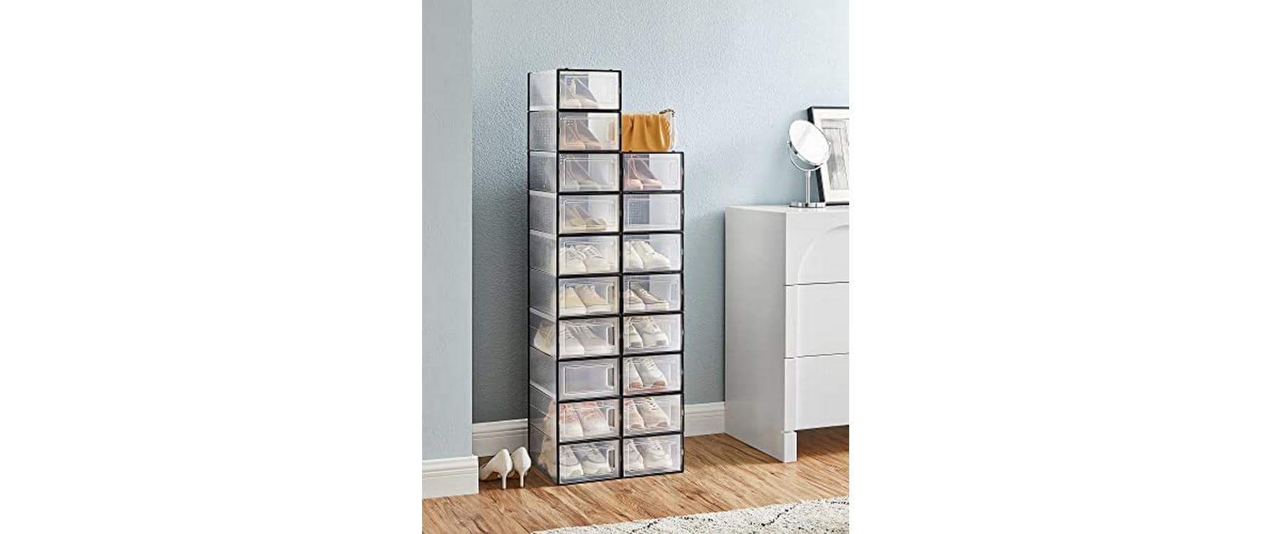 SONGMICS Schuhschrank »stapelbar 18-er Set«