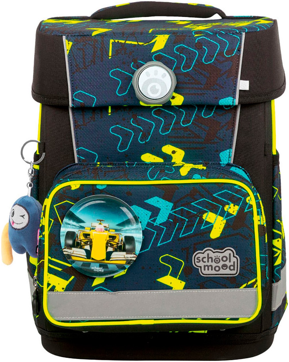 SCHOOL-MOOD® Schulranzen »Champion Pro«, retroreflektierende Flächen