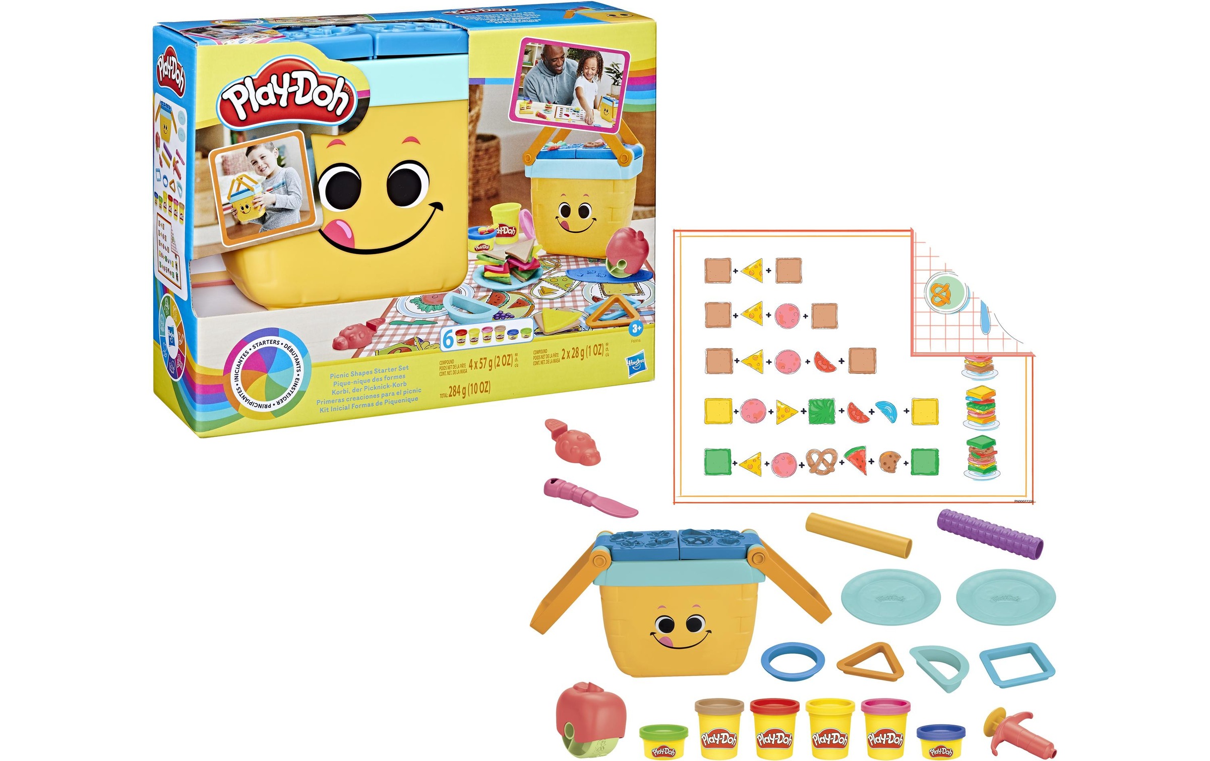 Play-Doh Knete »Play-Doh Knetspielzeug Korbi«