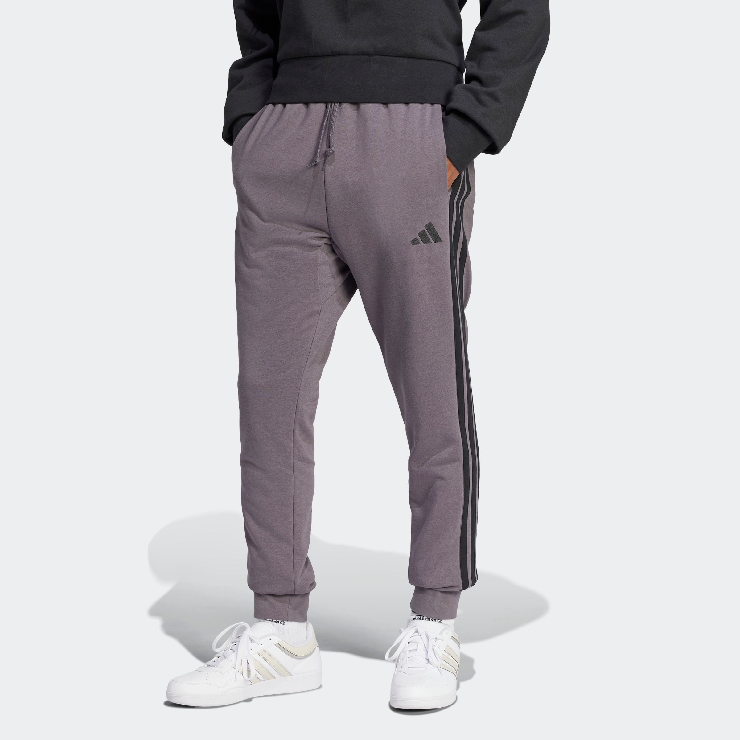 adidas Sportswear Sporthose »M 3S FT TC PT« schmal zulaufende Beinform, für sportliche Aktivitäten