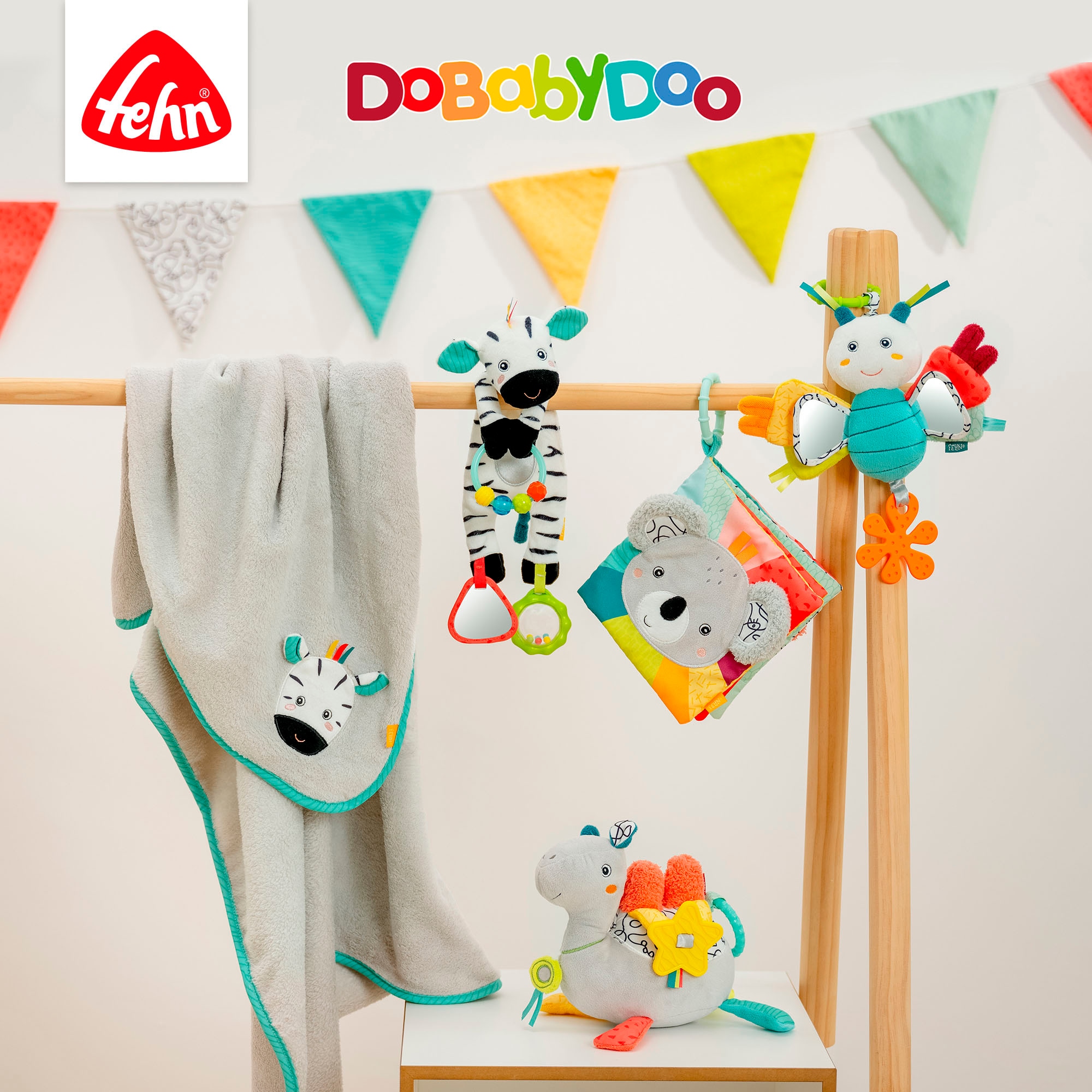 Fehn Kinderwagenkette »DoBabyDoo, Panda«