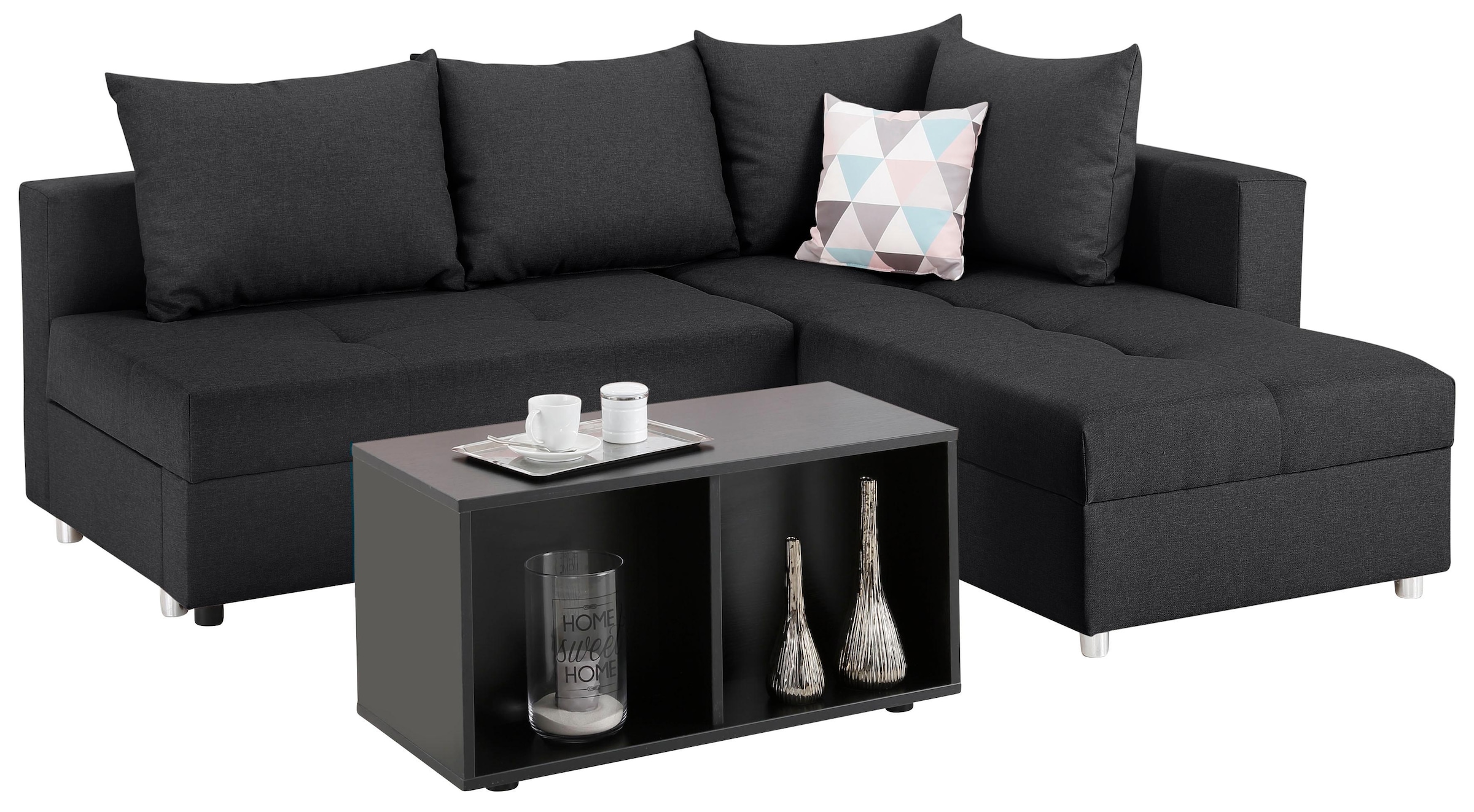 Home affaire Federkern shoppen online mit Ecksofa Jelmoli-Versand | Bettfunktion, »Italia«, mit