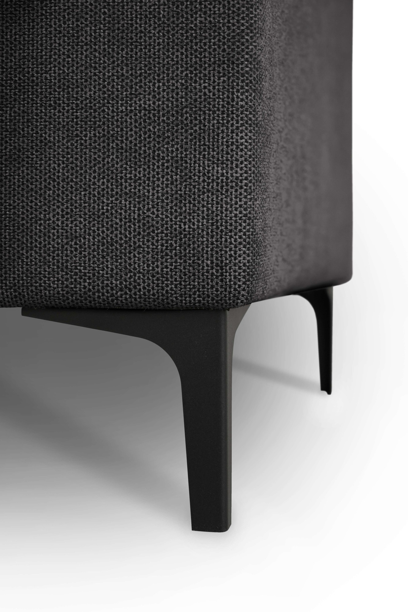 Home affaire Ecksofa »Tournon, L-Form, Breite 256 cm, Webstoff, Chenille«, Designsofa im nordischen Stil, Wellenunterfederung, Metallfüsse