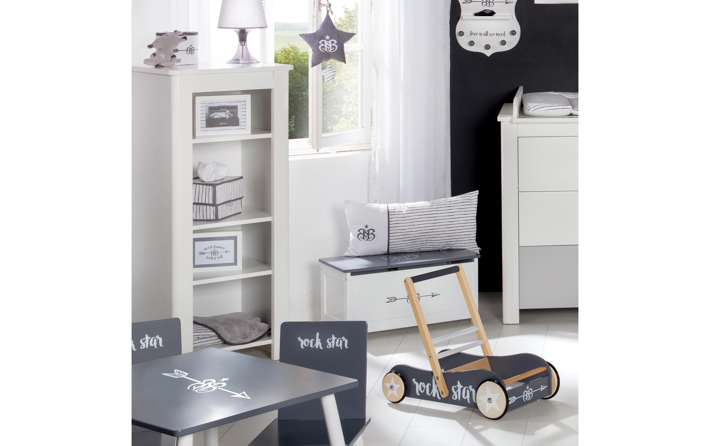 roba® Spielzeugtruhe »Spielzeugtruhe Rock Star Baby«