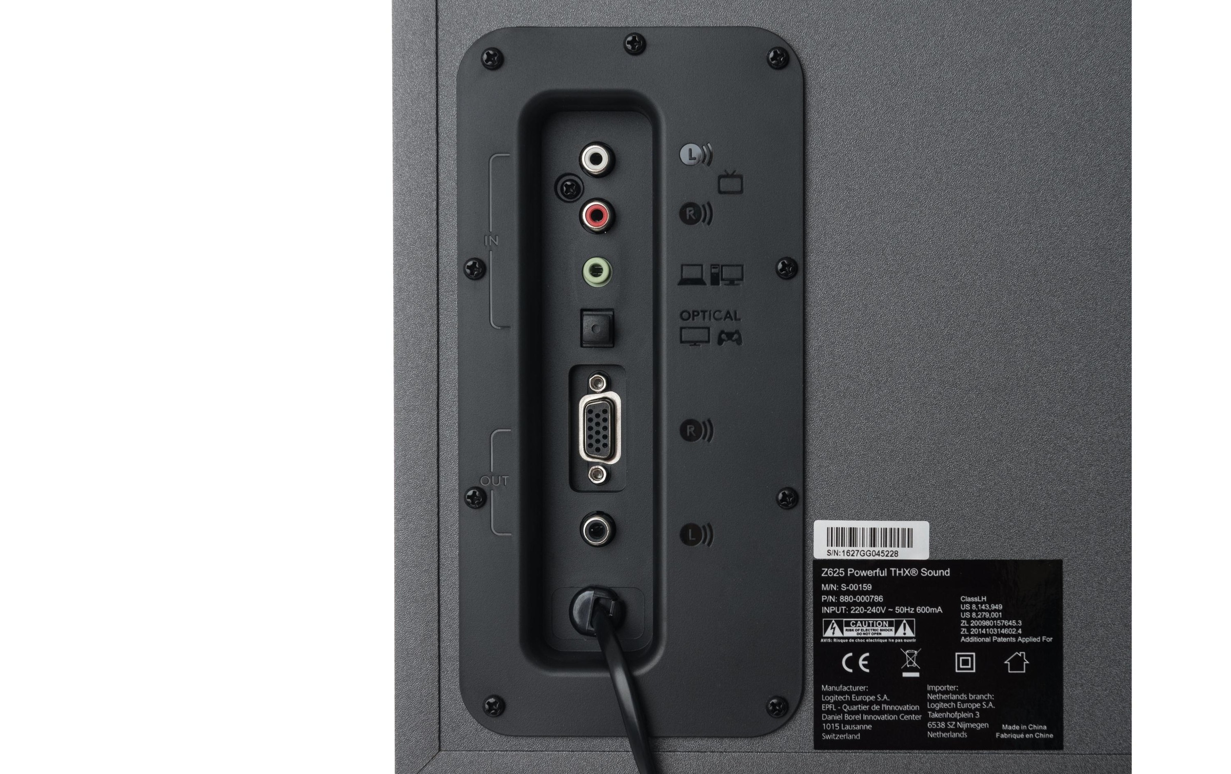 Logitech PC-Lautsprecher »Z625«
