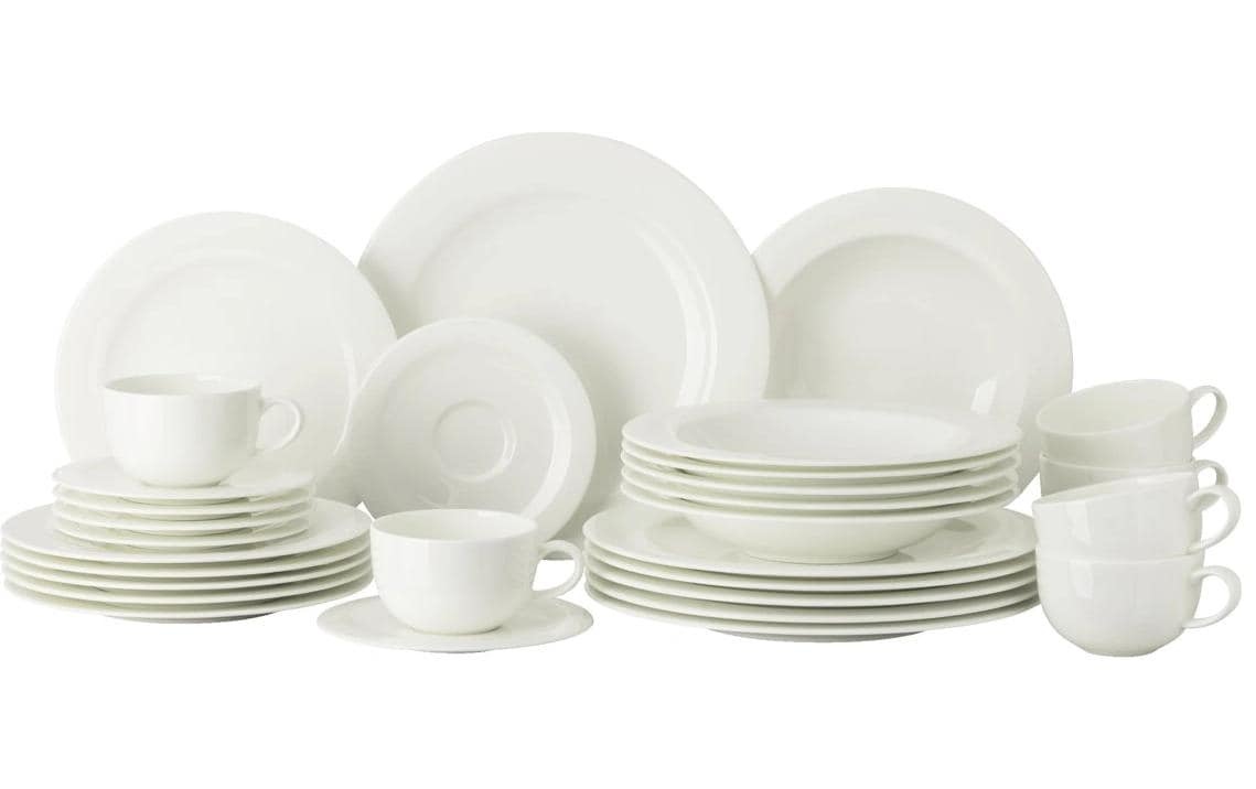 Thomas Porzellan Geschirr-Set "Sensai White Set 30-tlg."