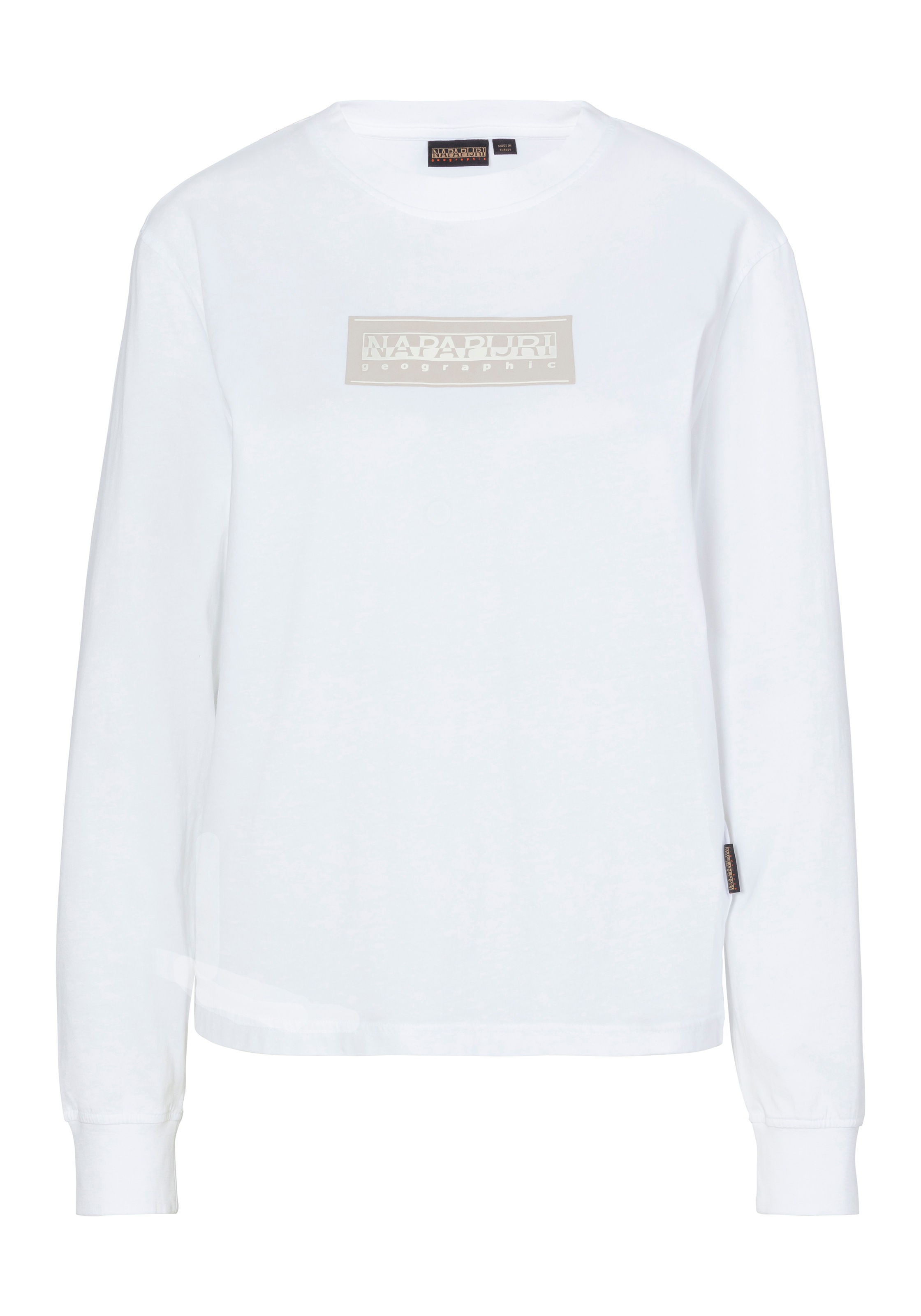 Napapijri Langarmshirt »SUZE«, mit grossem Logoprint