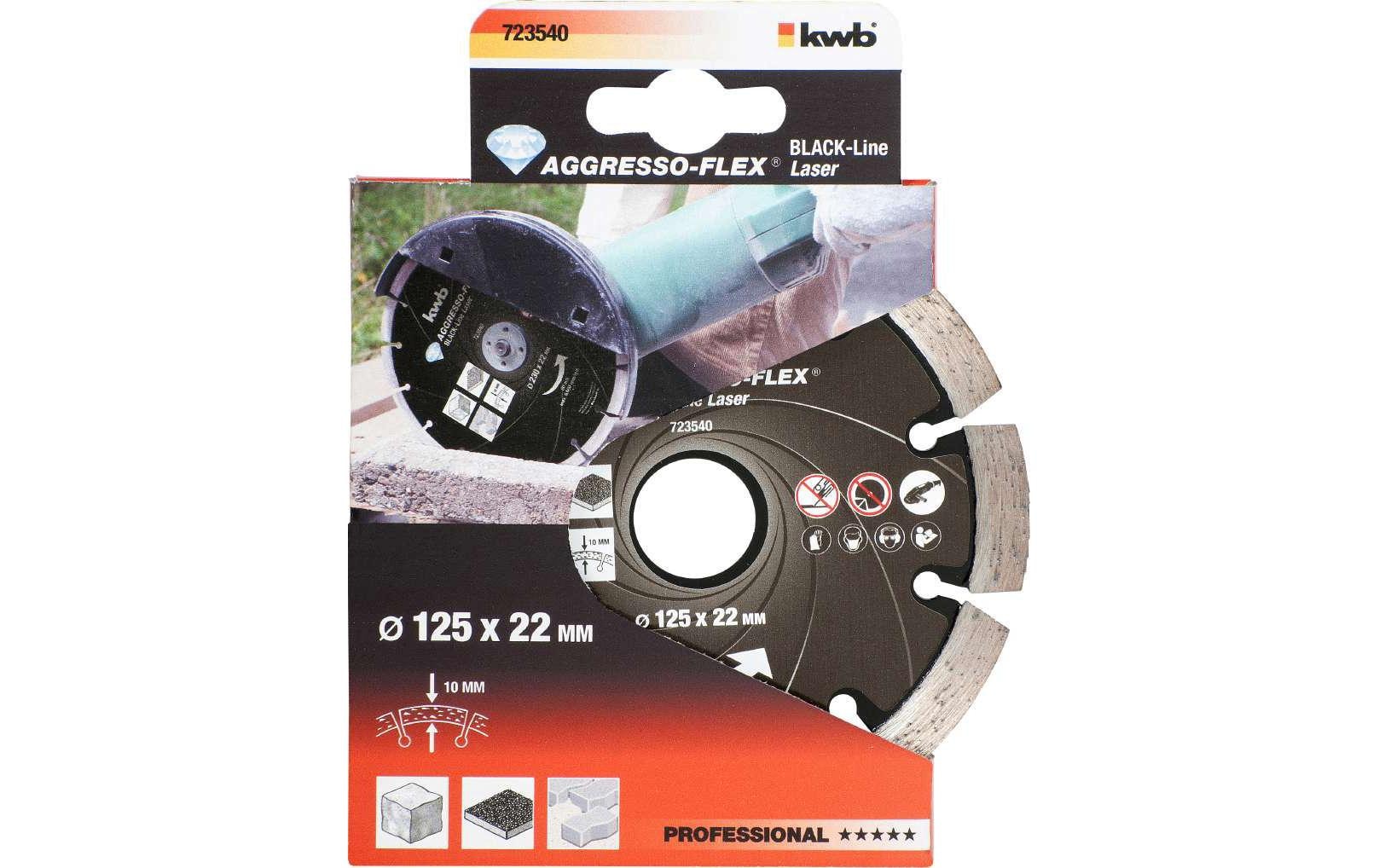 kwb Diamanttrennscheibe »Trennscheibe Black-Line Diamant 125mm«