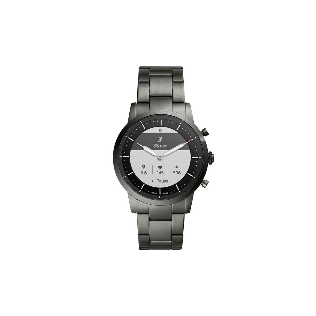 Fossil Smartwatch »Hybrid HR FTW7009 Ø 42 mm Herren«, (Android Wear)
