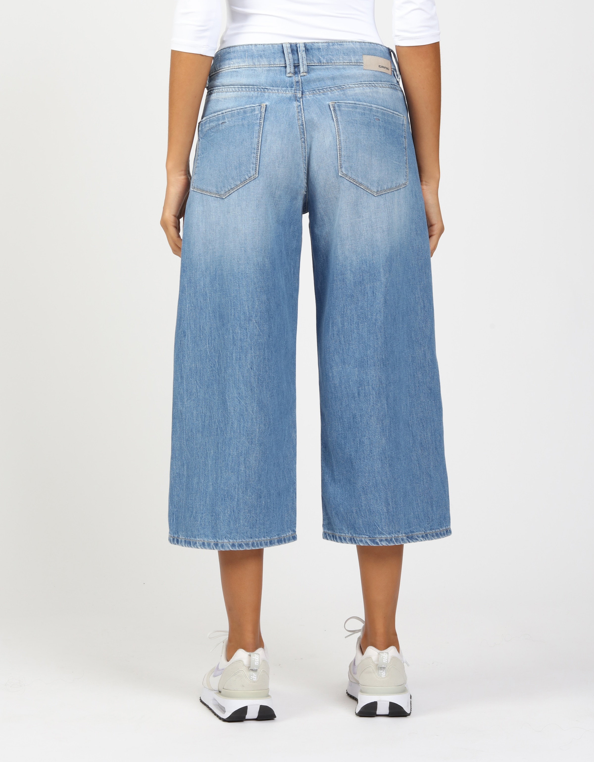 GANG 3/4-Jeans »94MONA CULOTTE«, mit weitem Bein