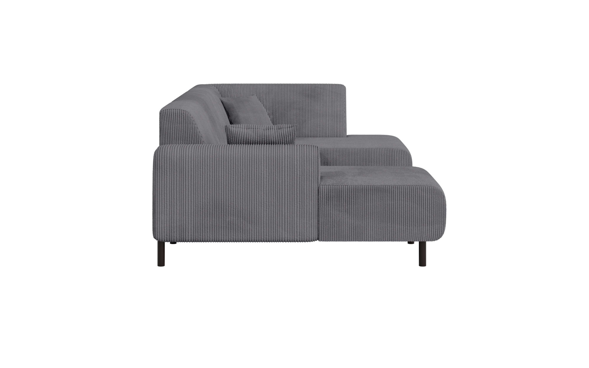 Home affaire Wohnlandschaft »ARROS U-Form mit Wellenunterfederung, Masse B/T/H: 300/163/81 cm«, incl. Zierkissen, mit Recamiere links/rechts bestellbar, auch in Cord