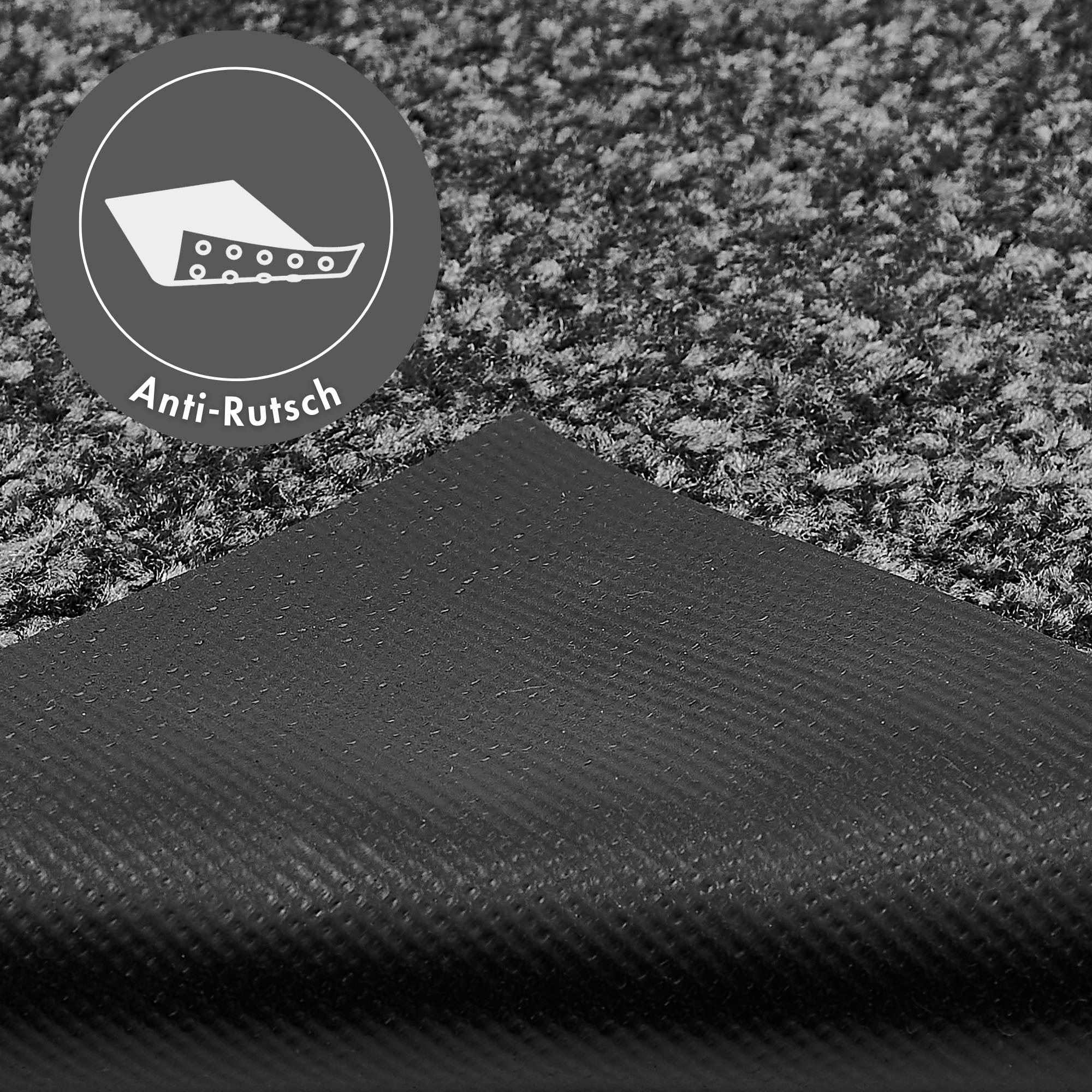 my home Fussmatte »Fresh Step, Made in Belgium«, rechteckig, 7 mm Höhe, für den Eingangsbereich, Uni-Farben, rutschhemmend, robust, waschbar