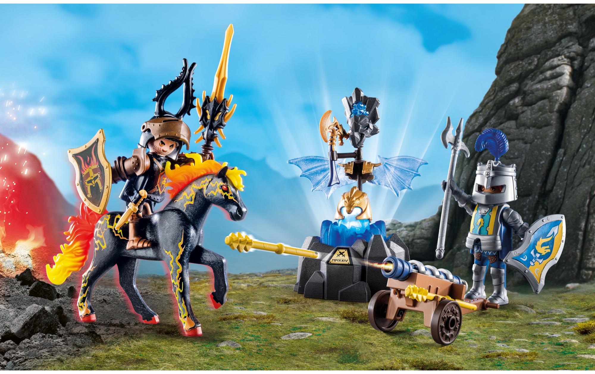 Playmobil® Spielbausteine »Novelmore Bewachung der Rüstung 71645«, (41 St.)