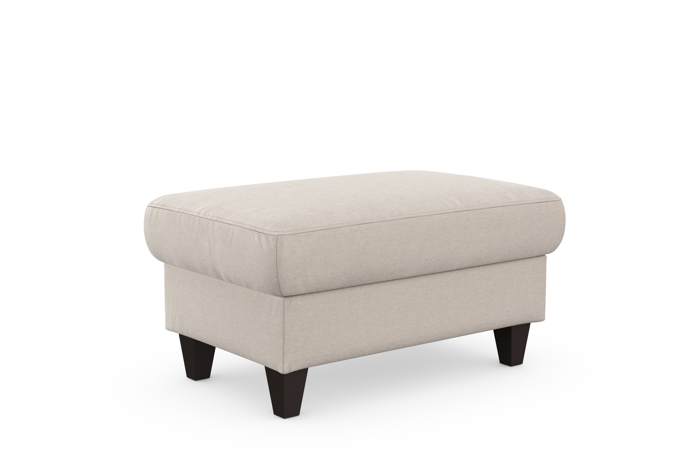 sit&more Stauraumhocker »Farö«, mit Stauraum und Federkern und wengefarbenen Füssen