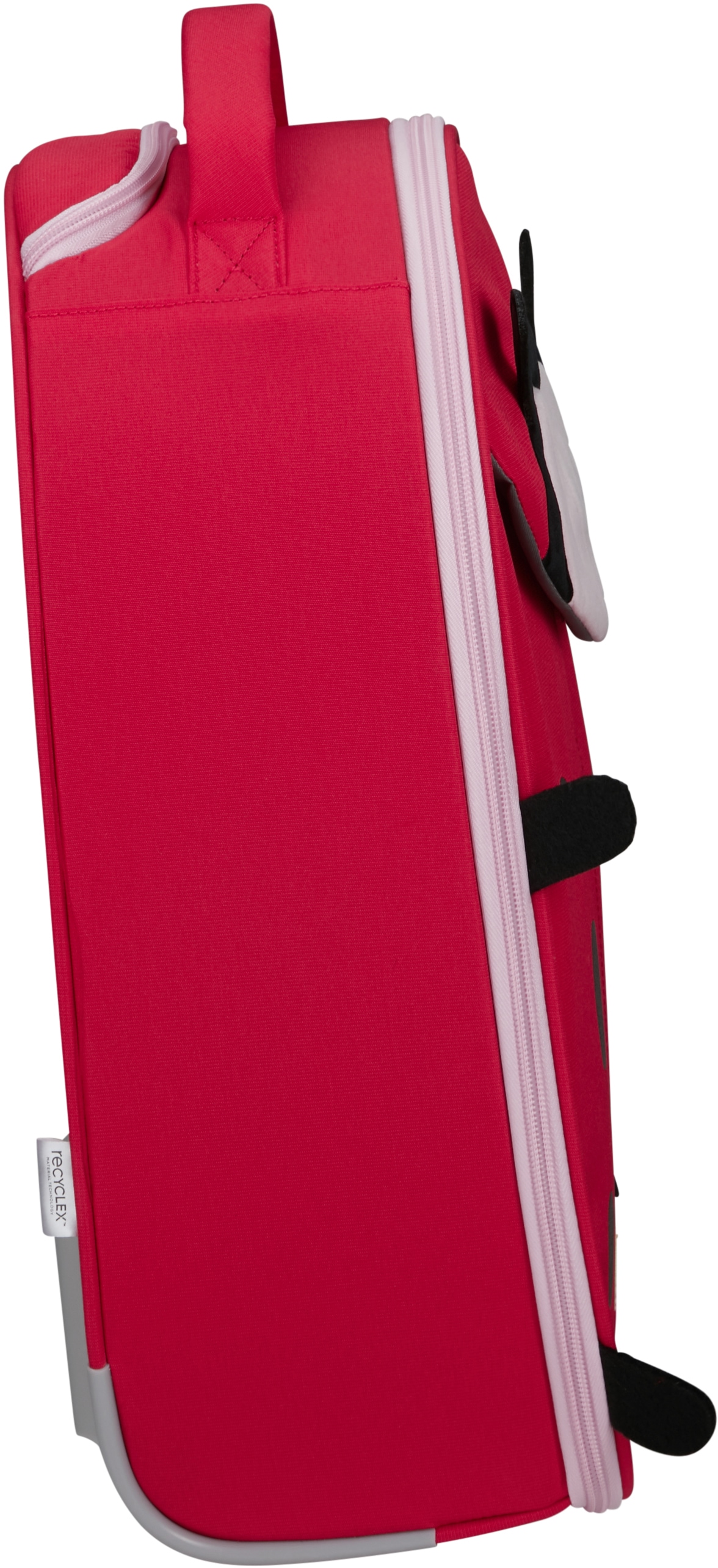 Samsonite Kinderkoffer »Happy Sammies ECO, Ladybug Lally«, 2 Rollen, Kinderreisekoffer Kindertrolley Handgepäck Weichschalenkoffer